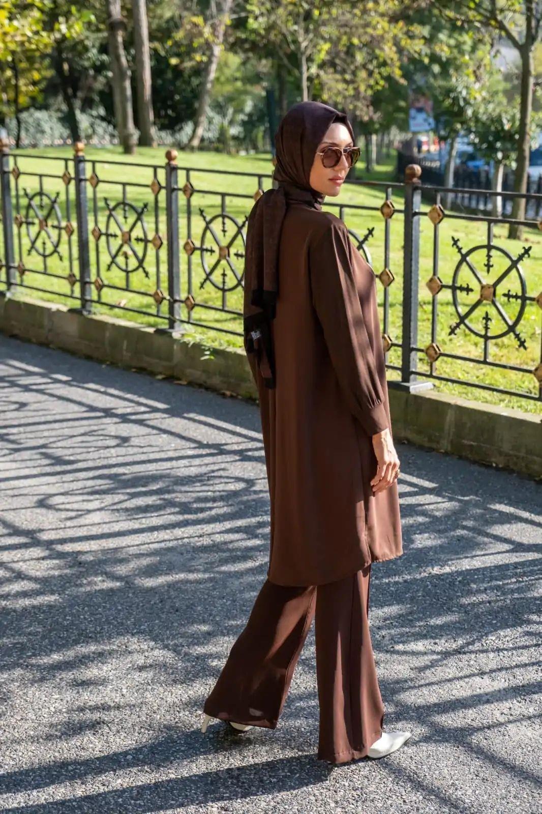 Red Show Tunik - KAHVE