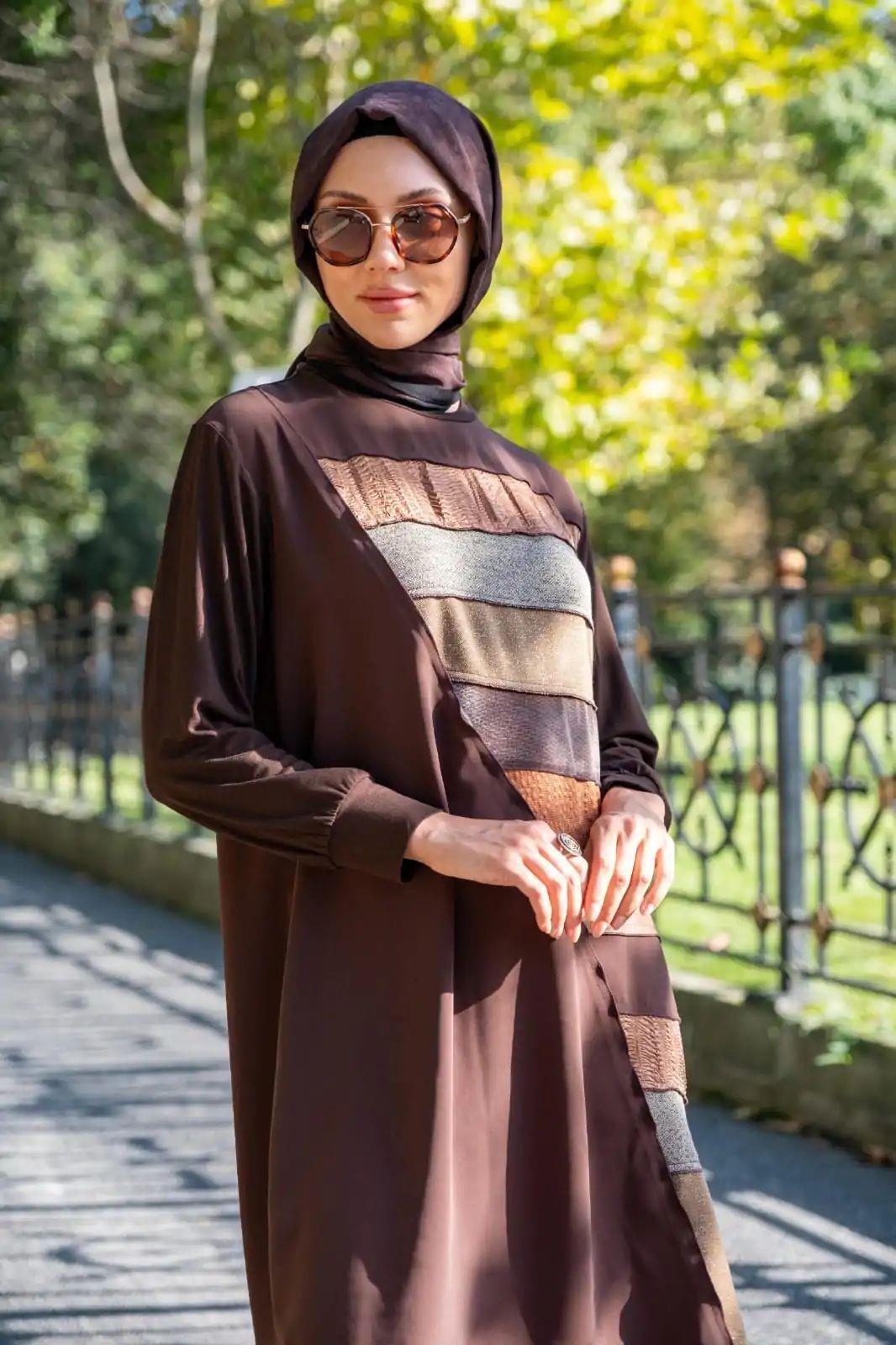 Red Show Tunik - KAHVE