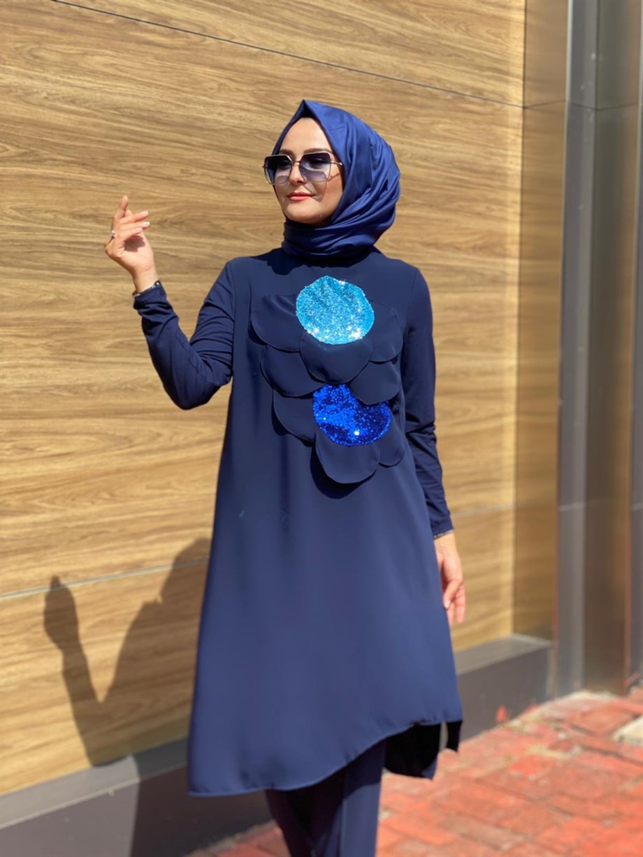 Red Show Tunik - Lacivert