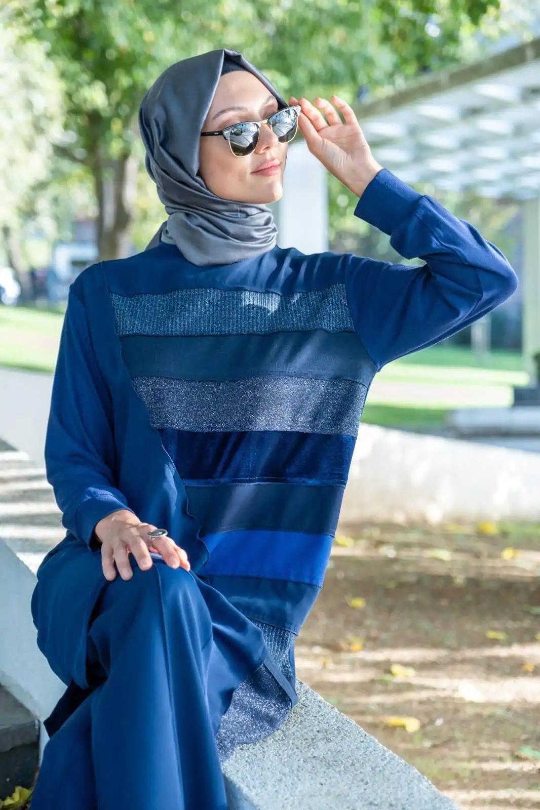 Red Show Tunik - Lacivert