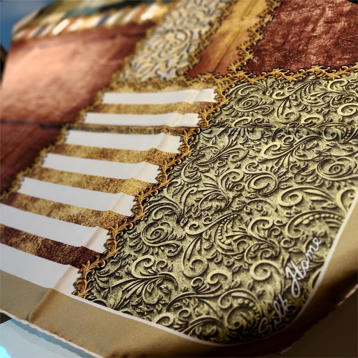 Silk Home %100 Twill İpek Eşarp