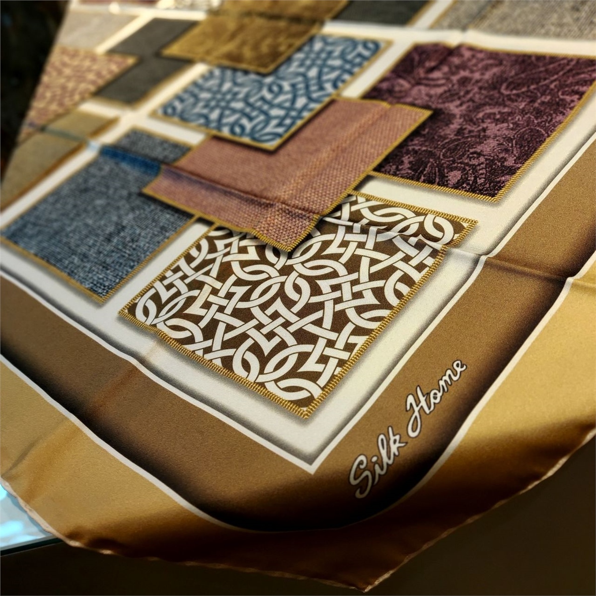 Silk Home %100 Twill İpek Eşarp
