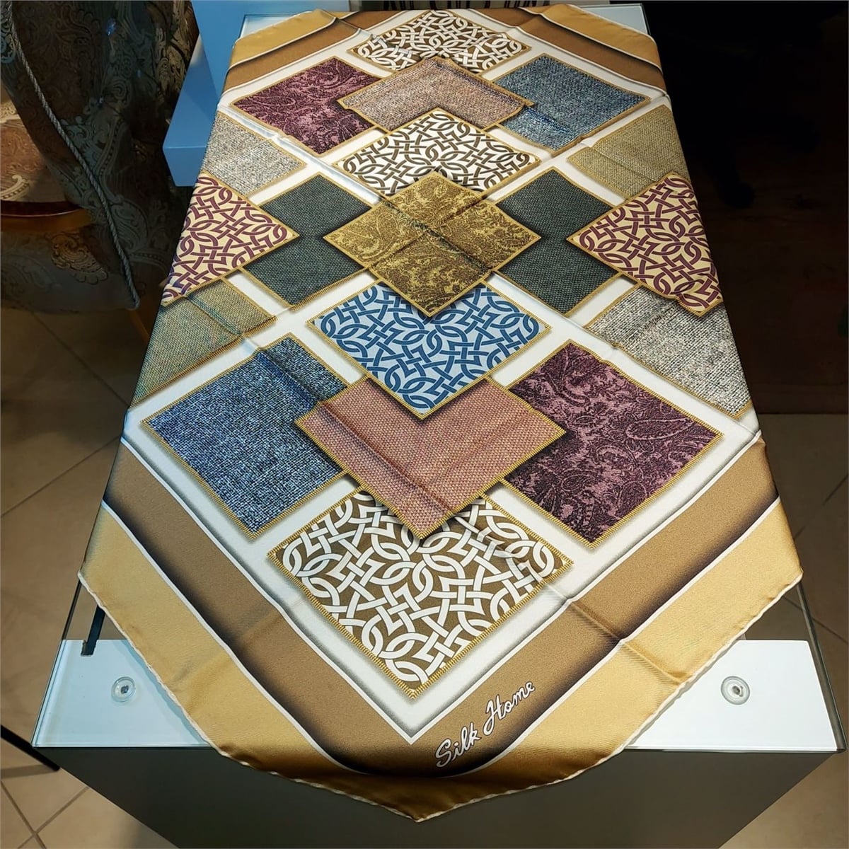 Silk Home %100 Twill İpek Eşarp