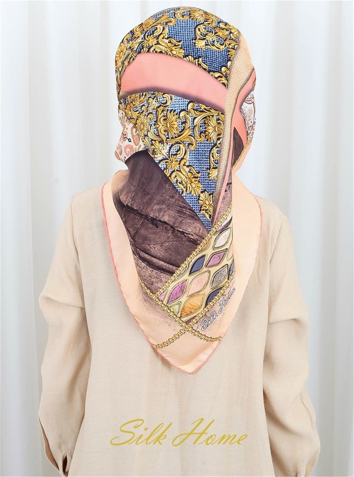 Silk Home %100 Twill İpek Eşarp