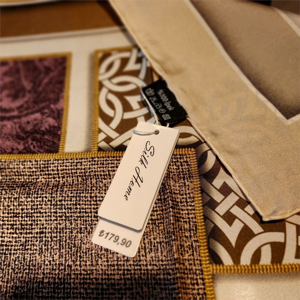 Silk Home %100 Twill İpek Eşarp