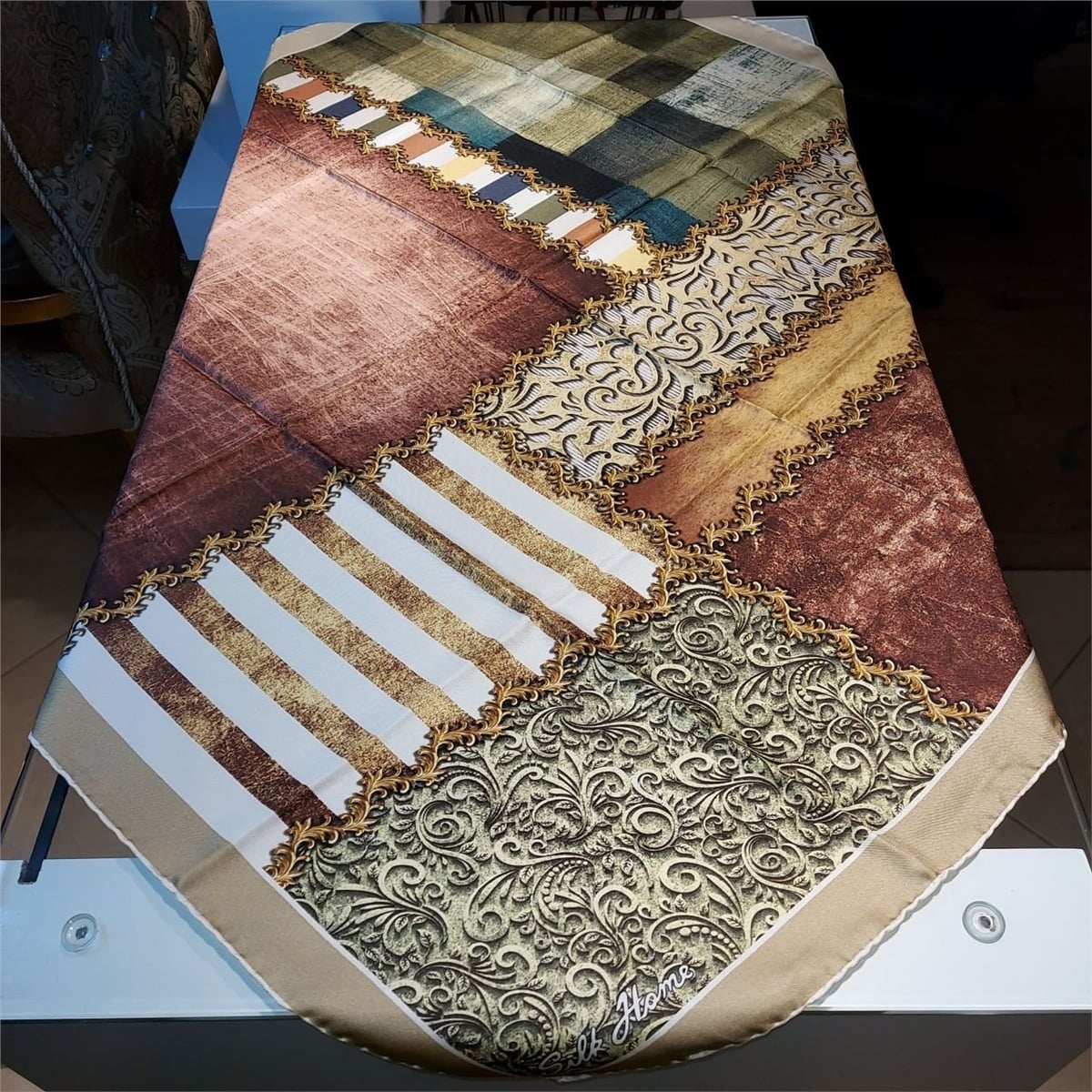 Silk Home %100 Twill İpek Eşarp