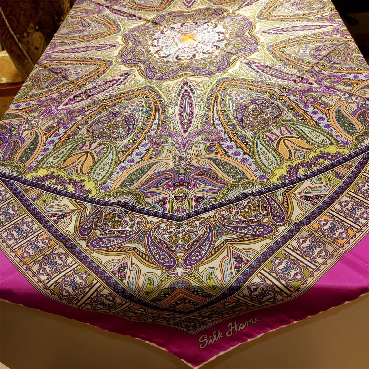 Silk Home %100 Vual İpek Eşarp