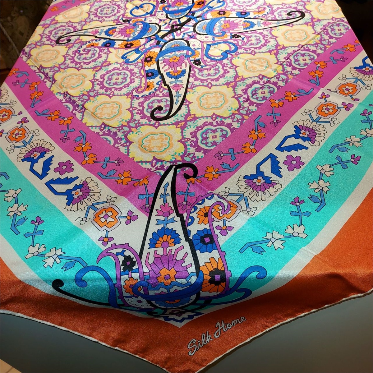 Silk Home %100 Vual İpek Eşarp