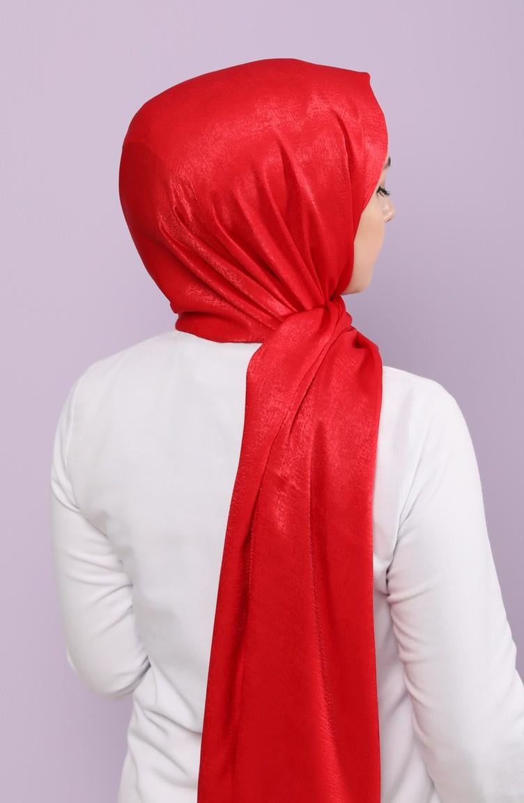 Silk Home Bambu İpeği Şal - Kırmızı