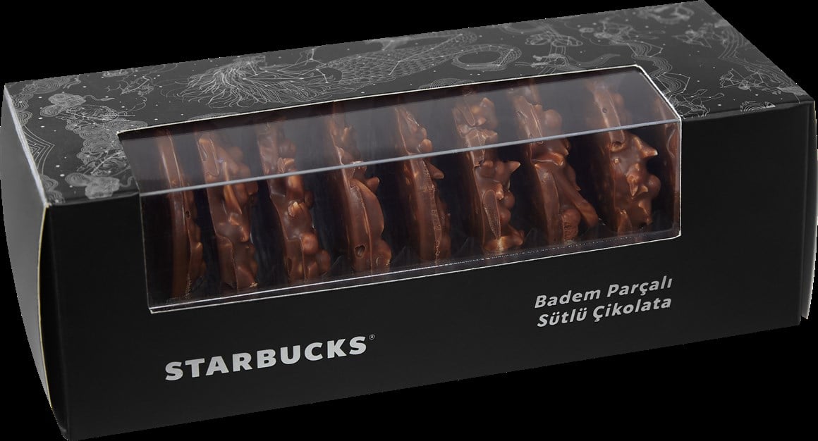 Starbucks Badem Parçalı Sütlü Çikolata / 115g