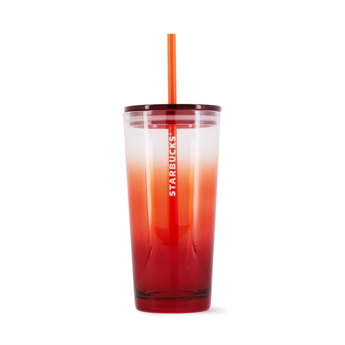 Starbucks® Kırmızı Turuncu Soğuk İçecek Bardağı 532 ml - 11134968