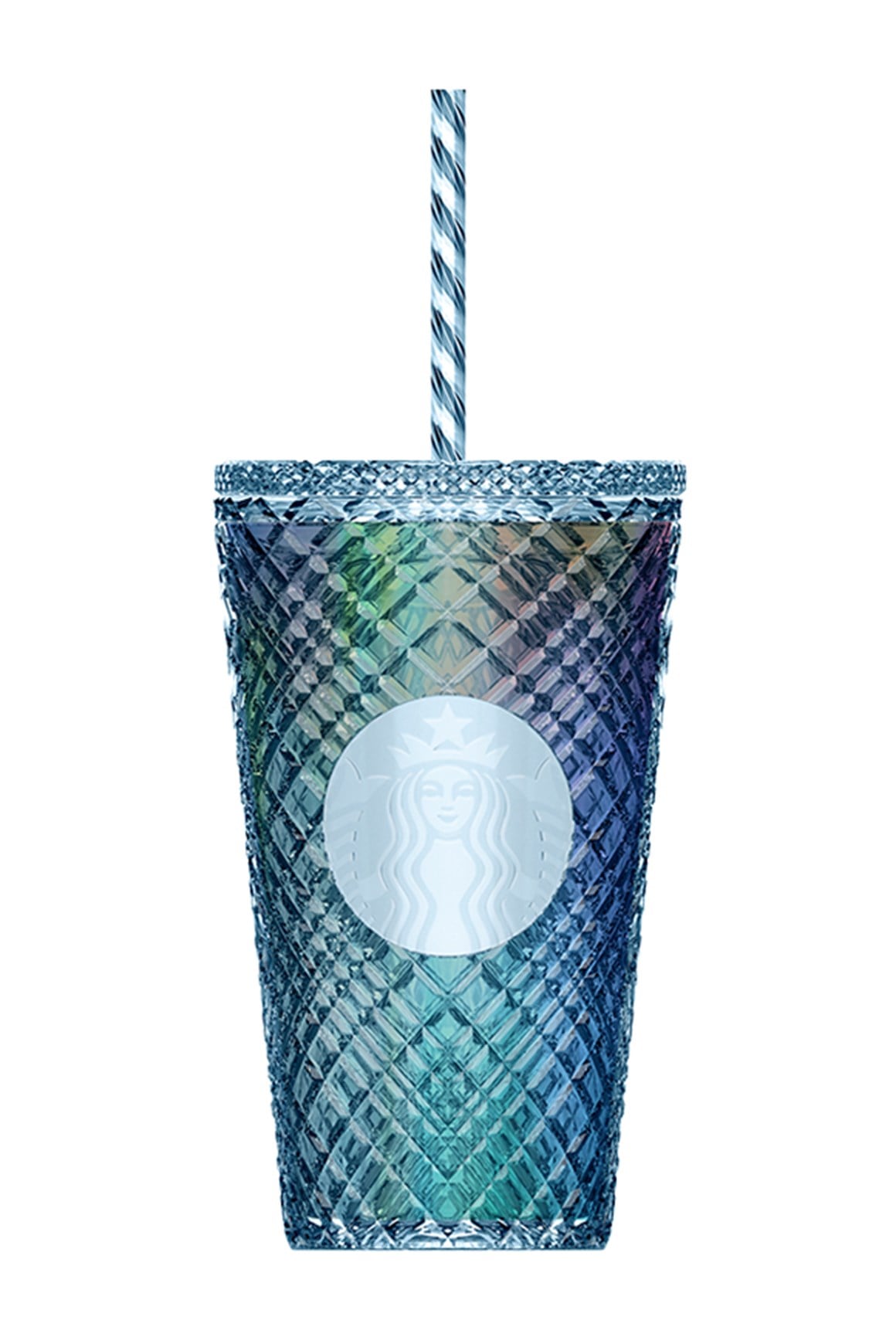 Starbucks® Parlak Plastik Soğuk İçecek Bardağı - Mavi - 473 ml - 11148819