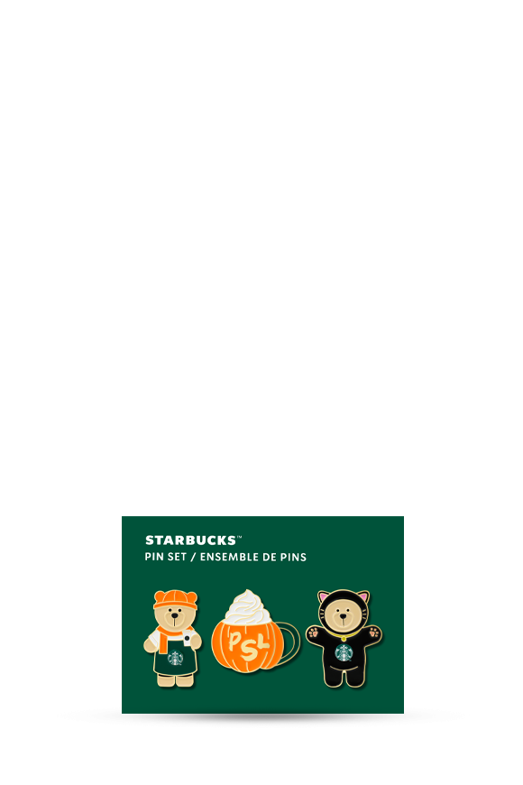 Starbucks® Pumpkin Spice Latte Temalı 3'lü Pin Set-11187180