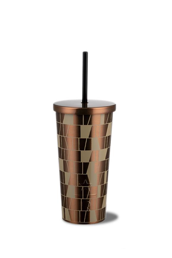 Starbucks® Reserve Paslanmaz Çelik Soğuk Içecek Bardağı - Metalik Bronz - 473 ml - 11139958