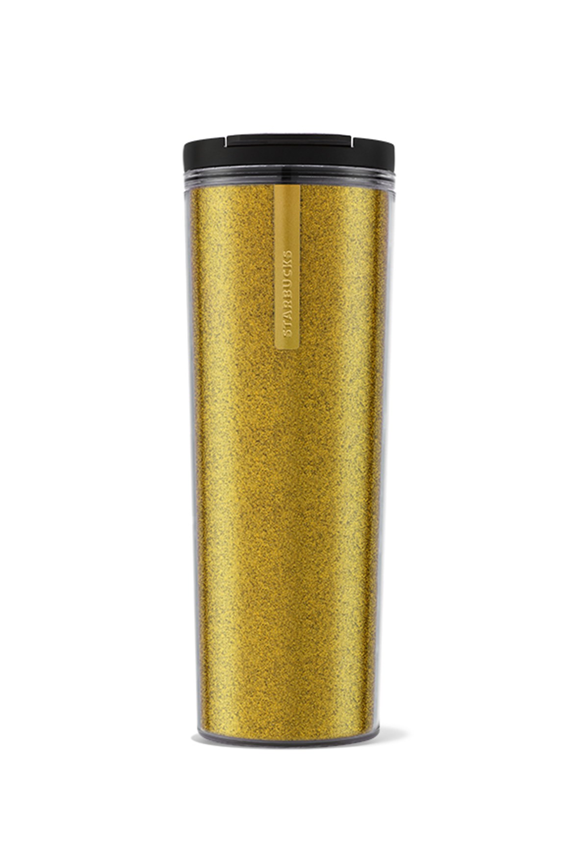 Starbucks® Simli Plastik Termos - Altın Rengi - 473 ml - 11147313