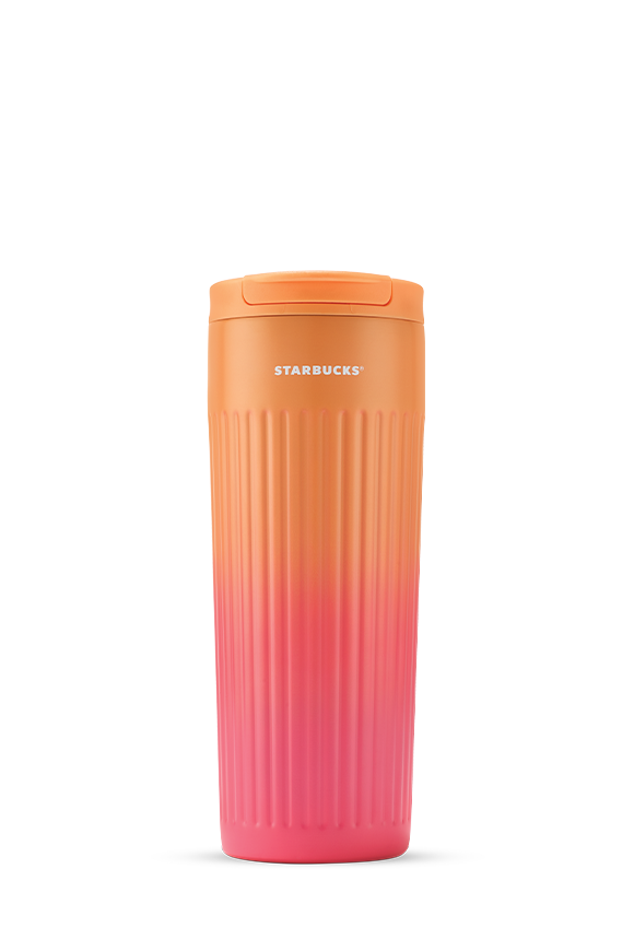Starbucks® Turuncu Ombre Çelik Termos - 473ml - 11182393