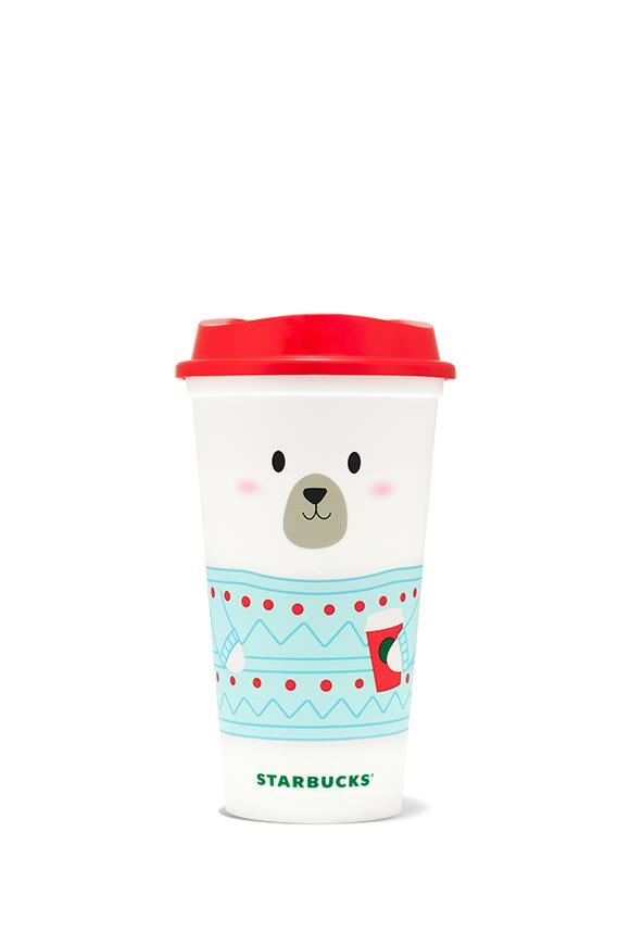 Starbucks® Yeniden Kullanılabilir Sıcak İçecek Bardağı - Kutup Ayısı Tasarımlı - 473 ml - 11159137