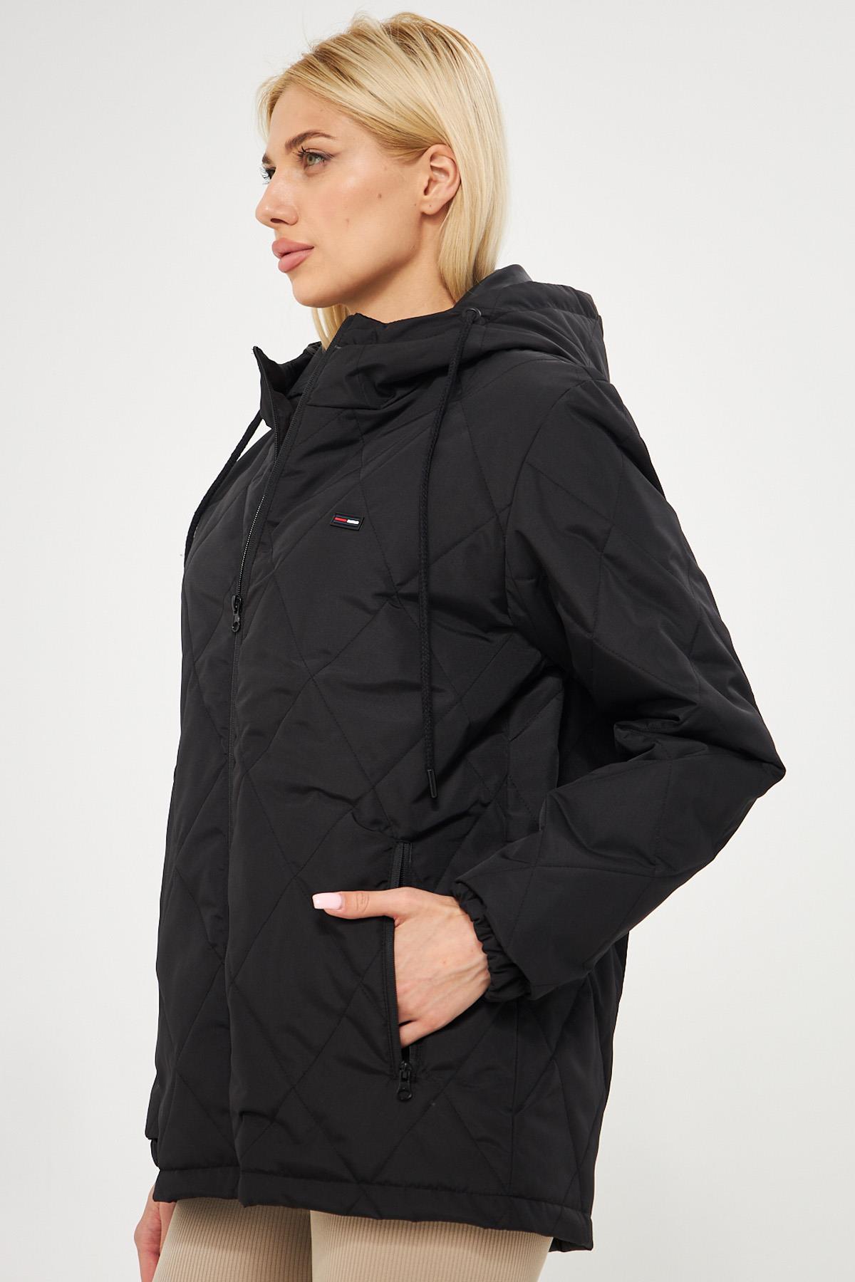 D1fference Kadın Kapüşonlu Içi Astarlı Su Ve Rüzgar Geçirmez Kapitoneli Mont DBKM-65 DBKM-65