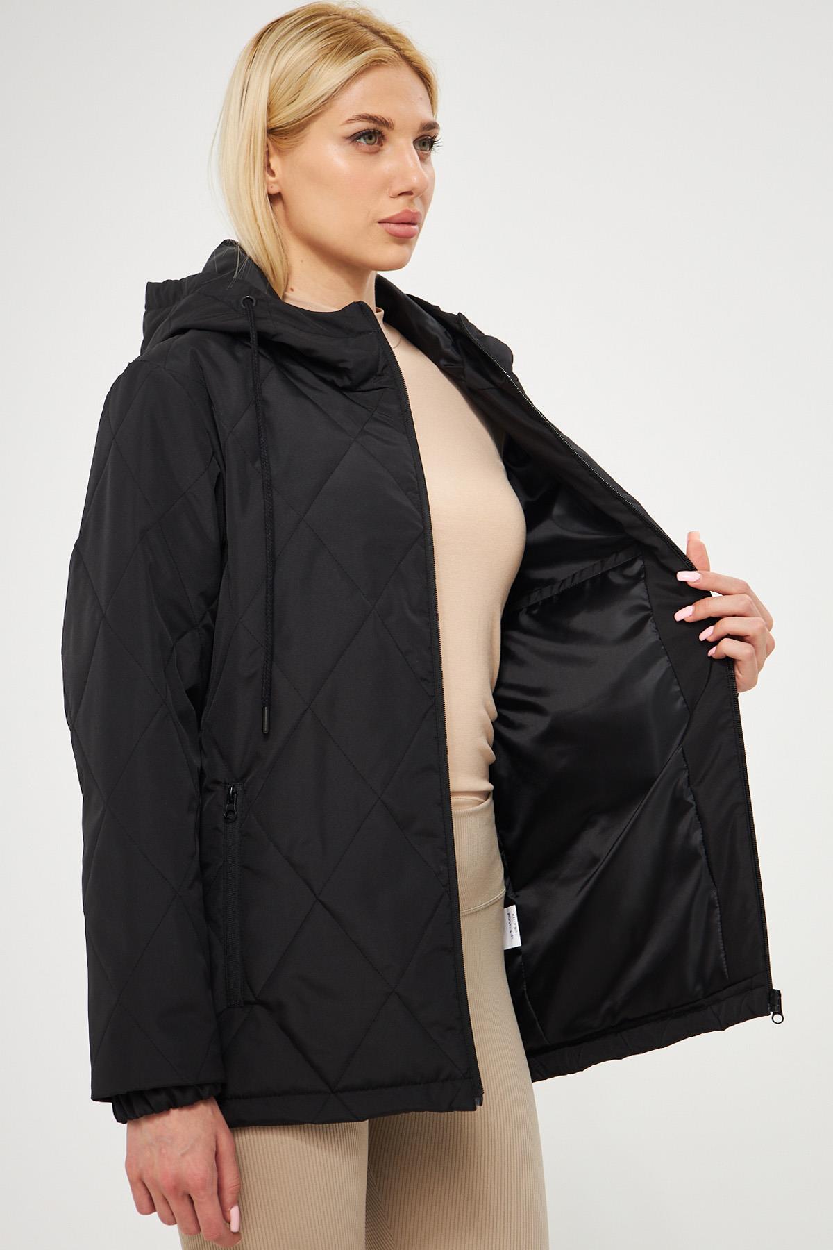 D1fference Kadın Kapüşonlu Içi Astarlı Su Ve Rüzgar Geçirmez Kapitoneli Mont DBKM-65 DBKM-65