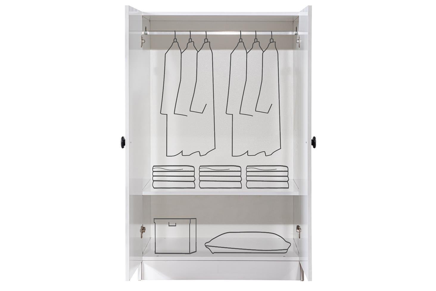 Çizgi Ranza 2 Kapaklı Dolap Masa