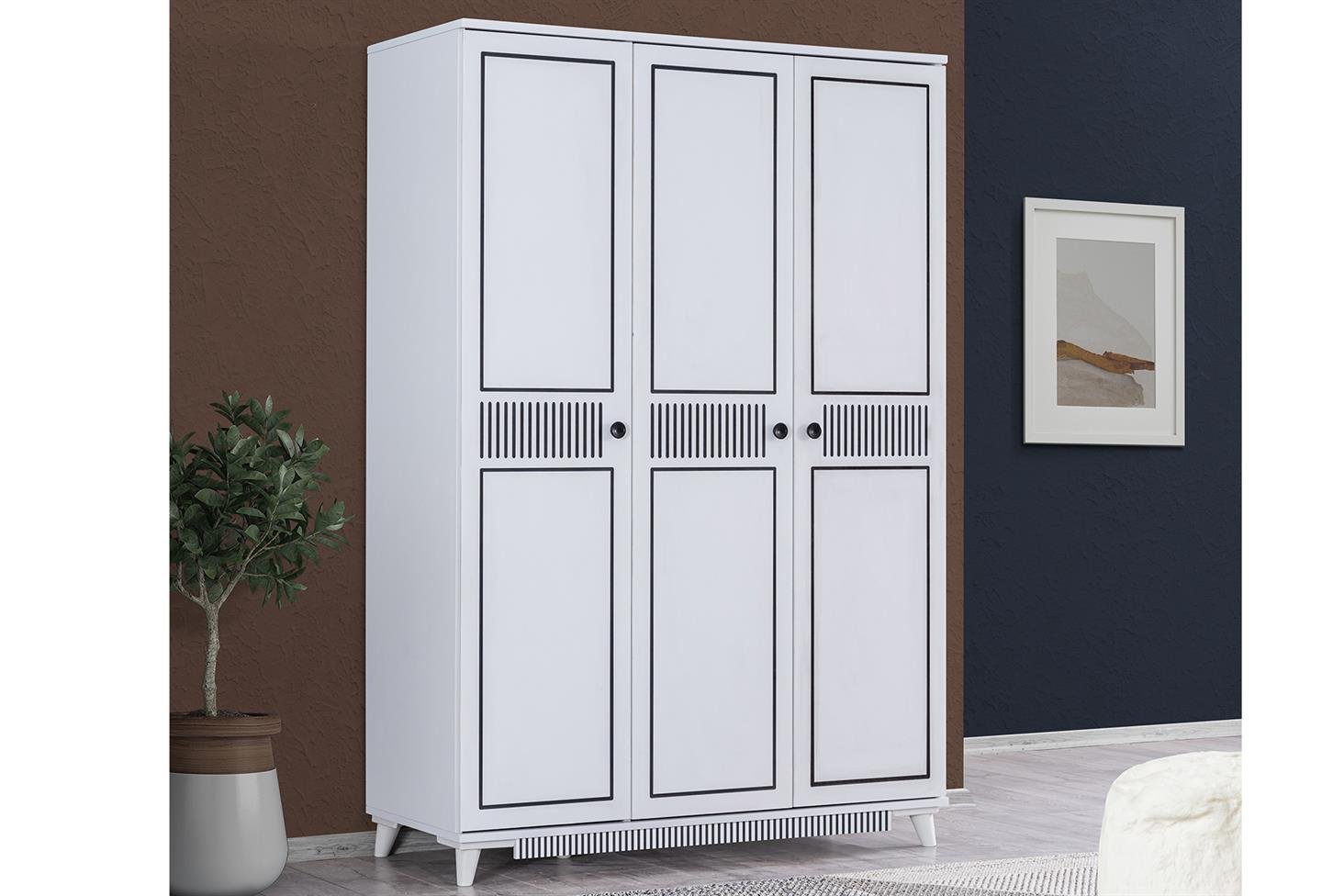 Çizgi Ranza 2 Kapaklı Dolap Masa