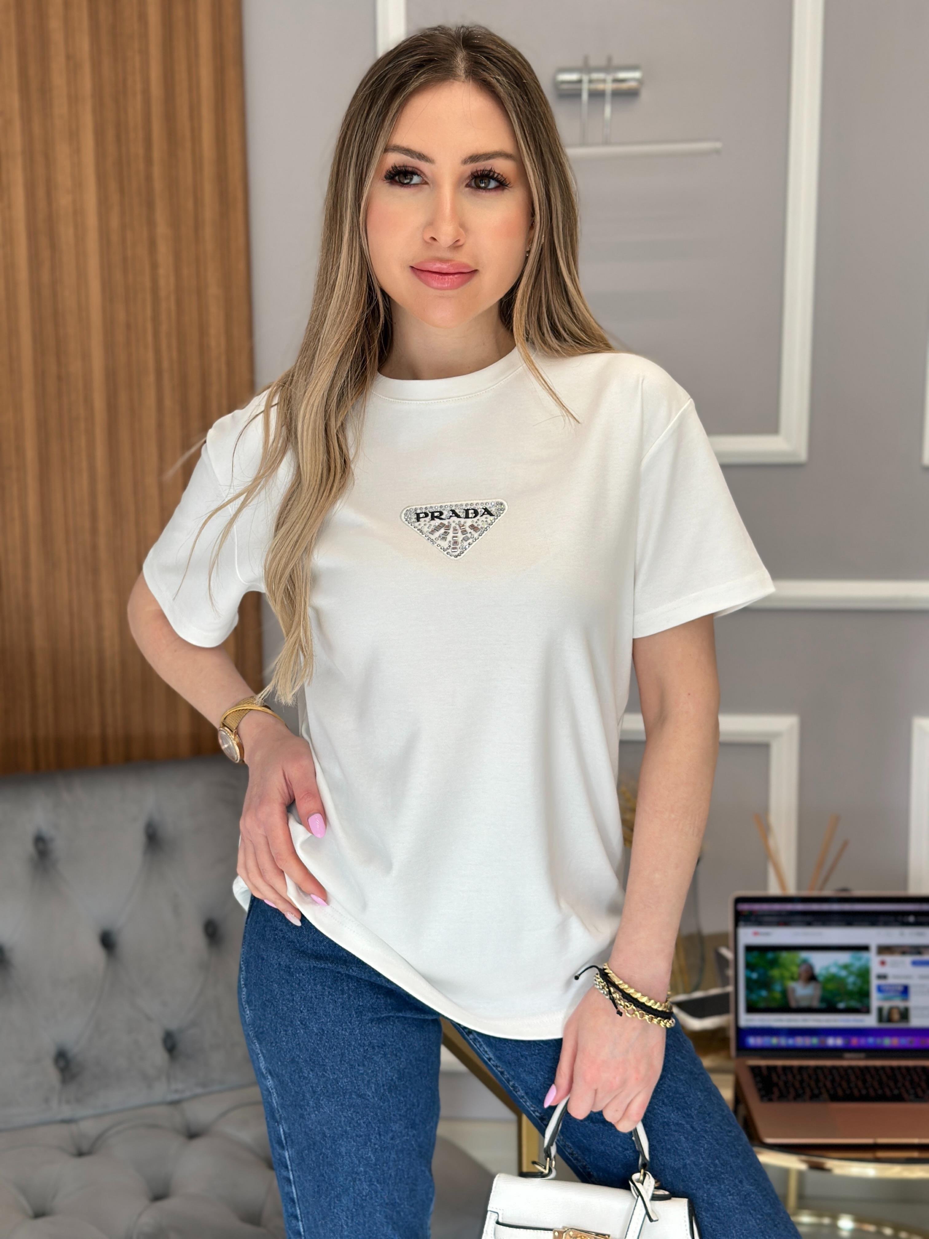  Pr T-Shirt Premium Armalı Beyaz