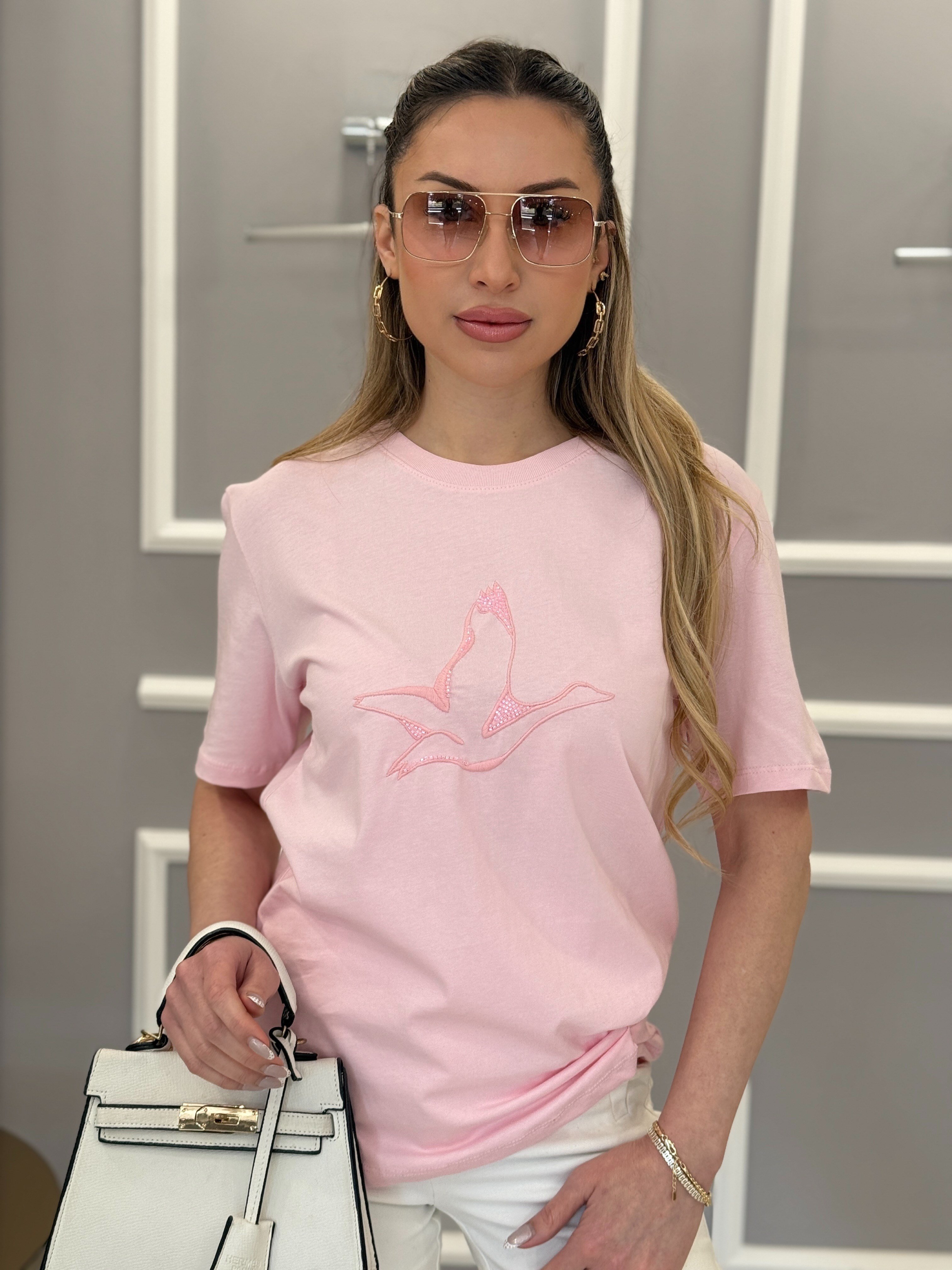 BN Premium Basic Pembe Tişört 
