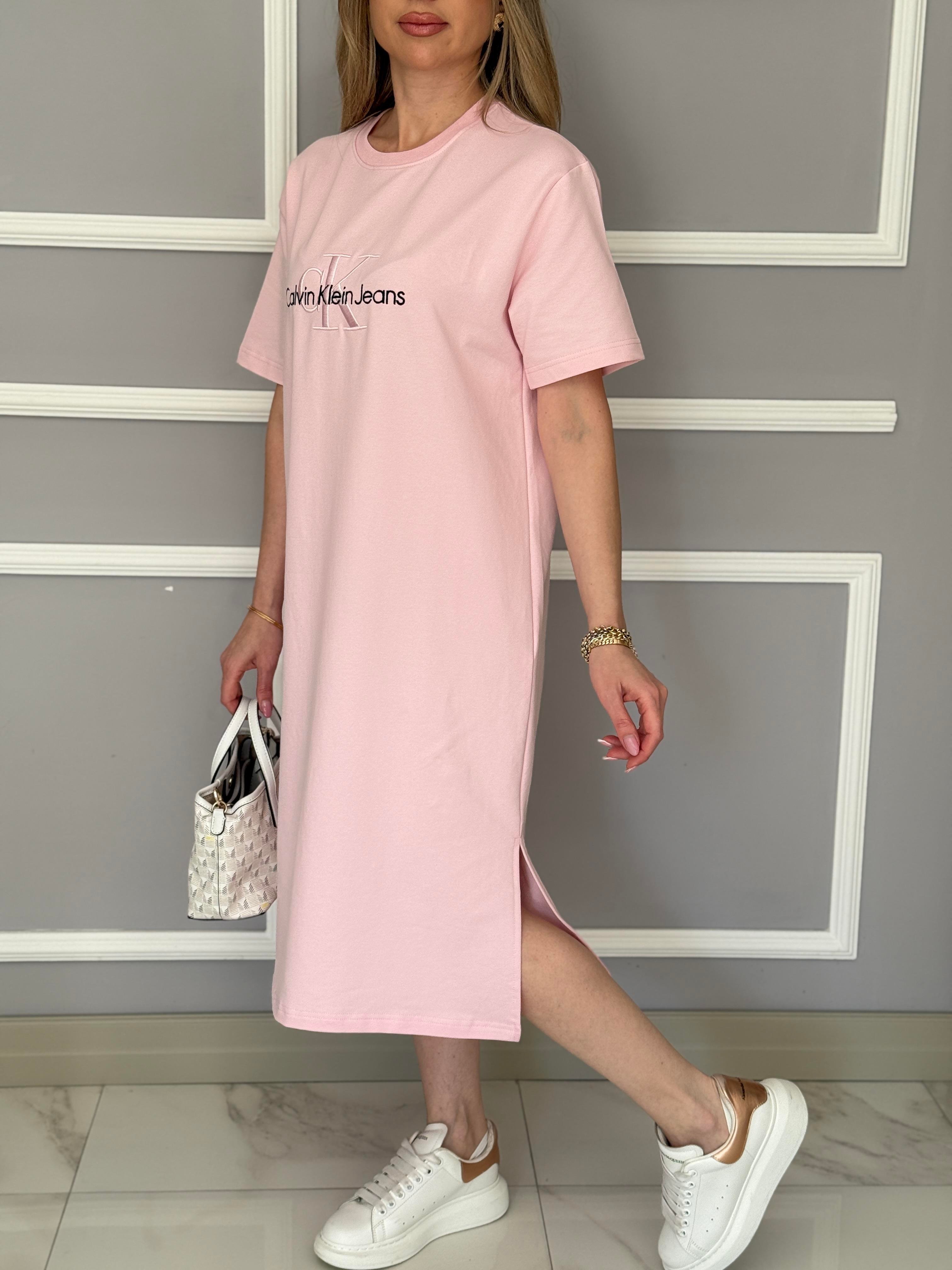 Cnk Boyu 106 cm Pembe Elbise