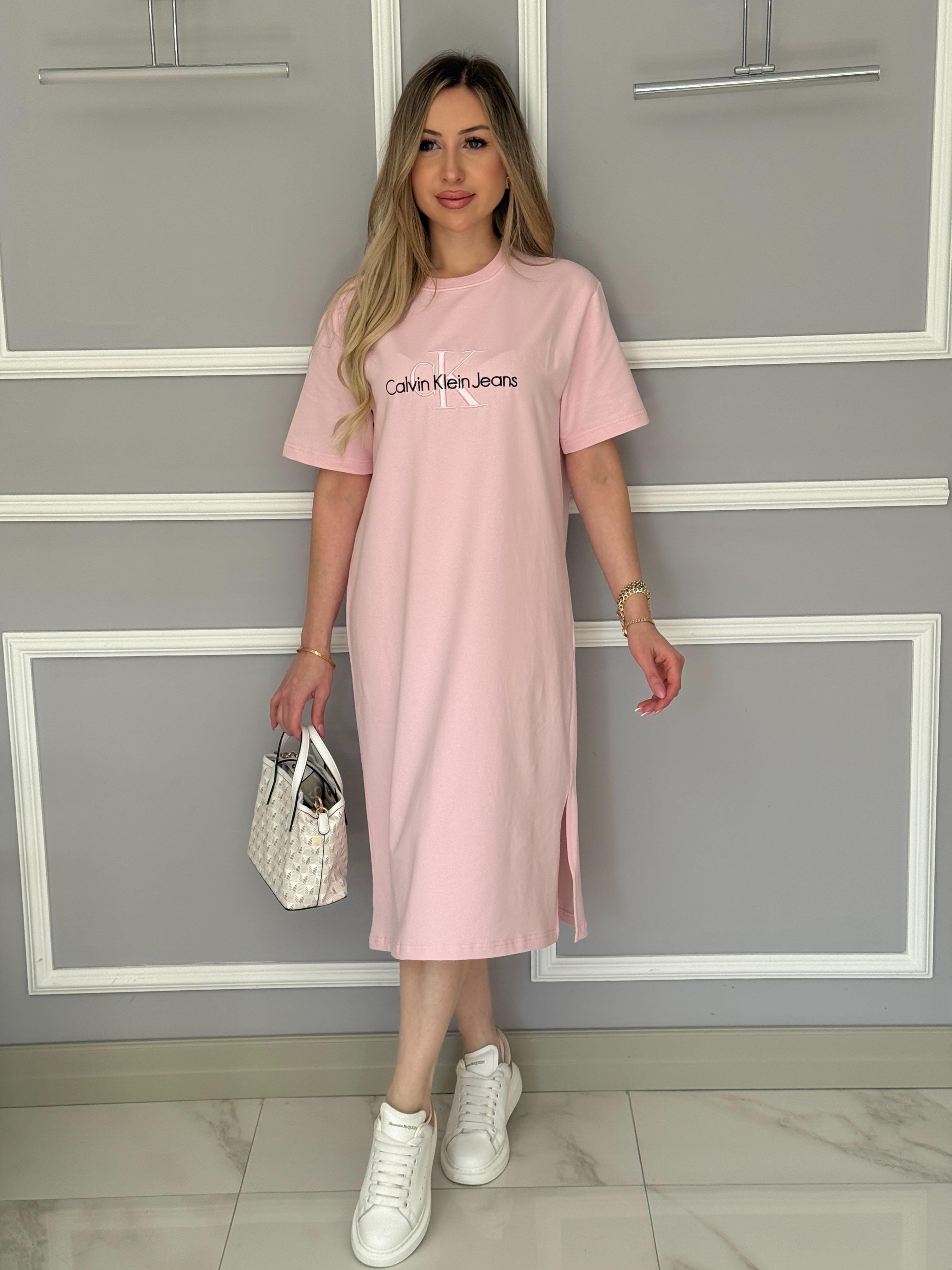 Cnk Boyu 106 cm Pembe Elbise