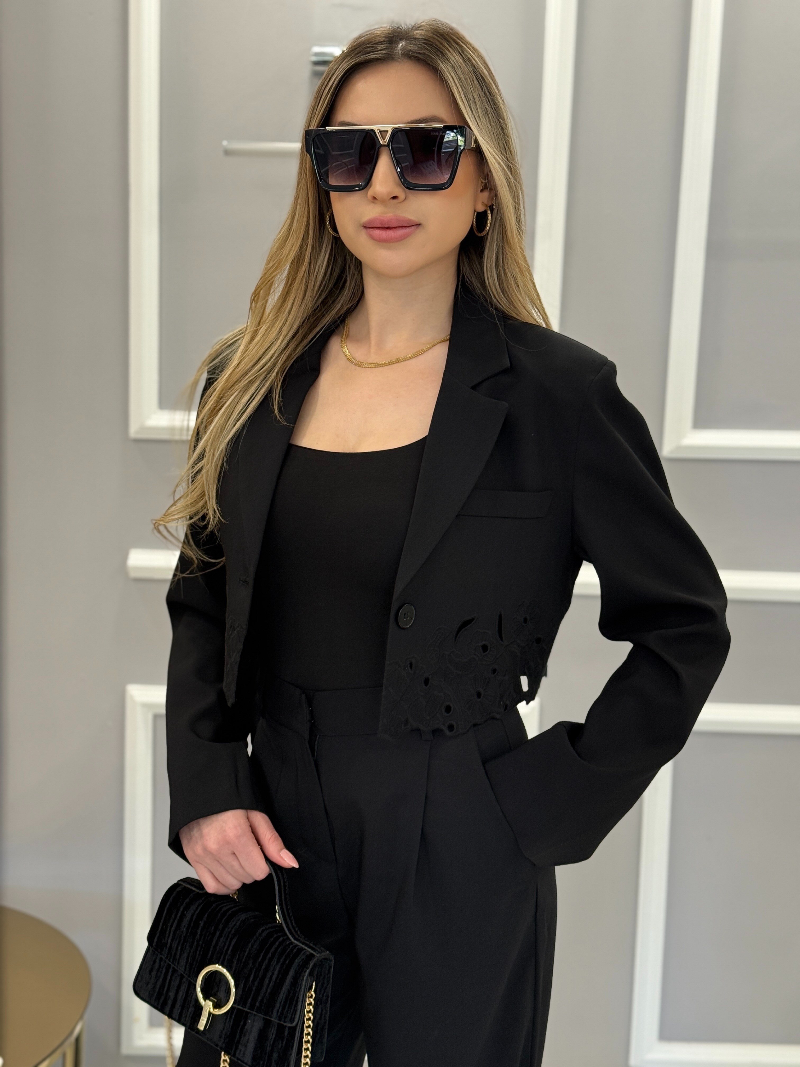 Elya Premium Desenli Ceket 