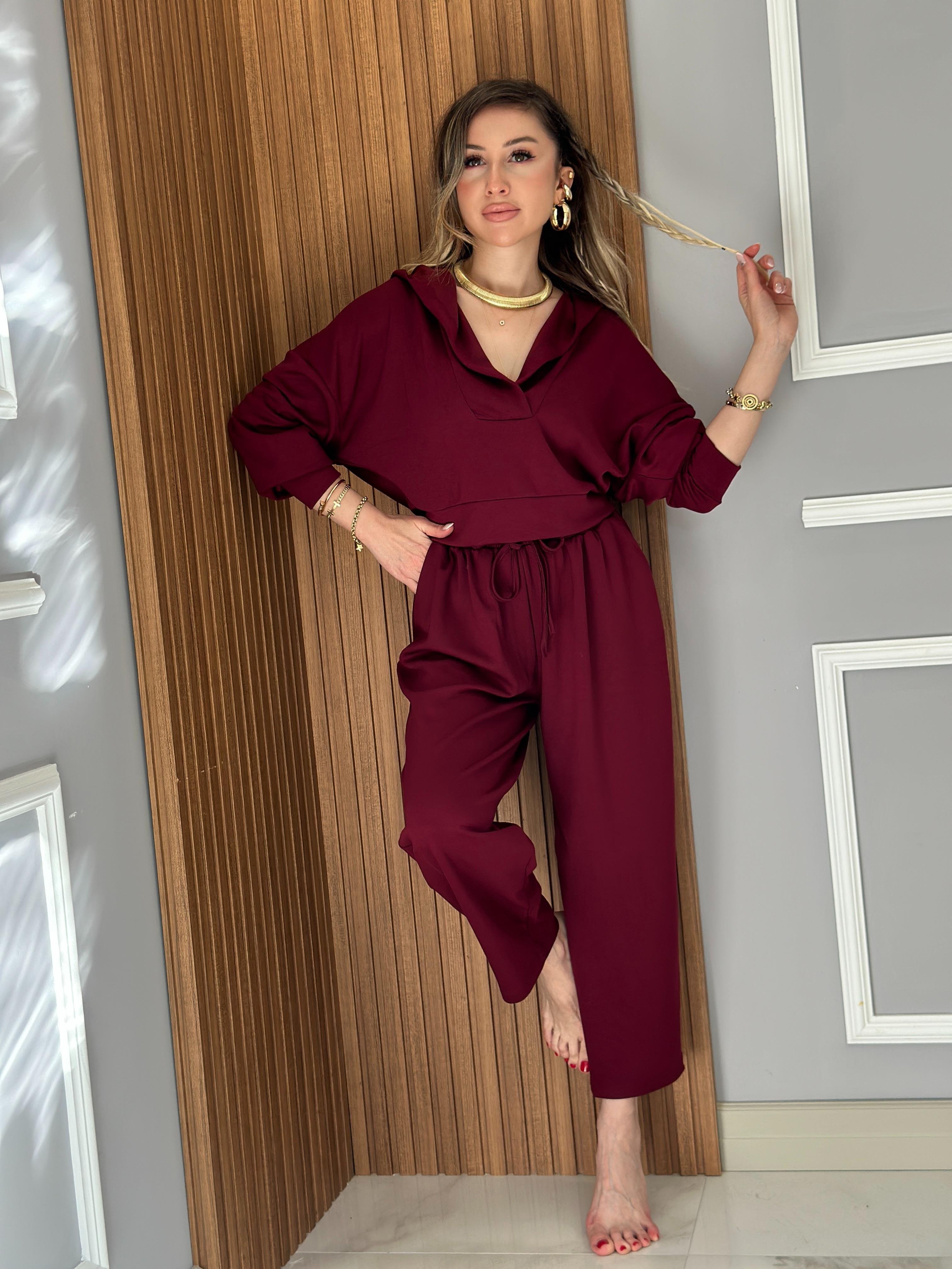 Eşofman Takım Modal Bordo