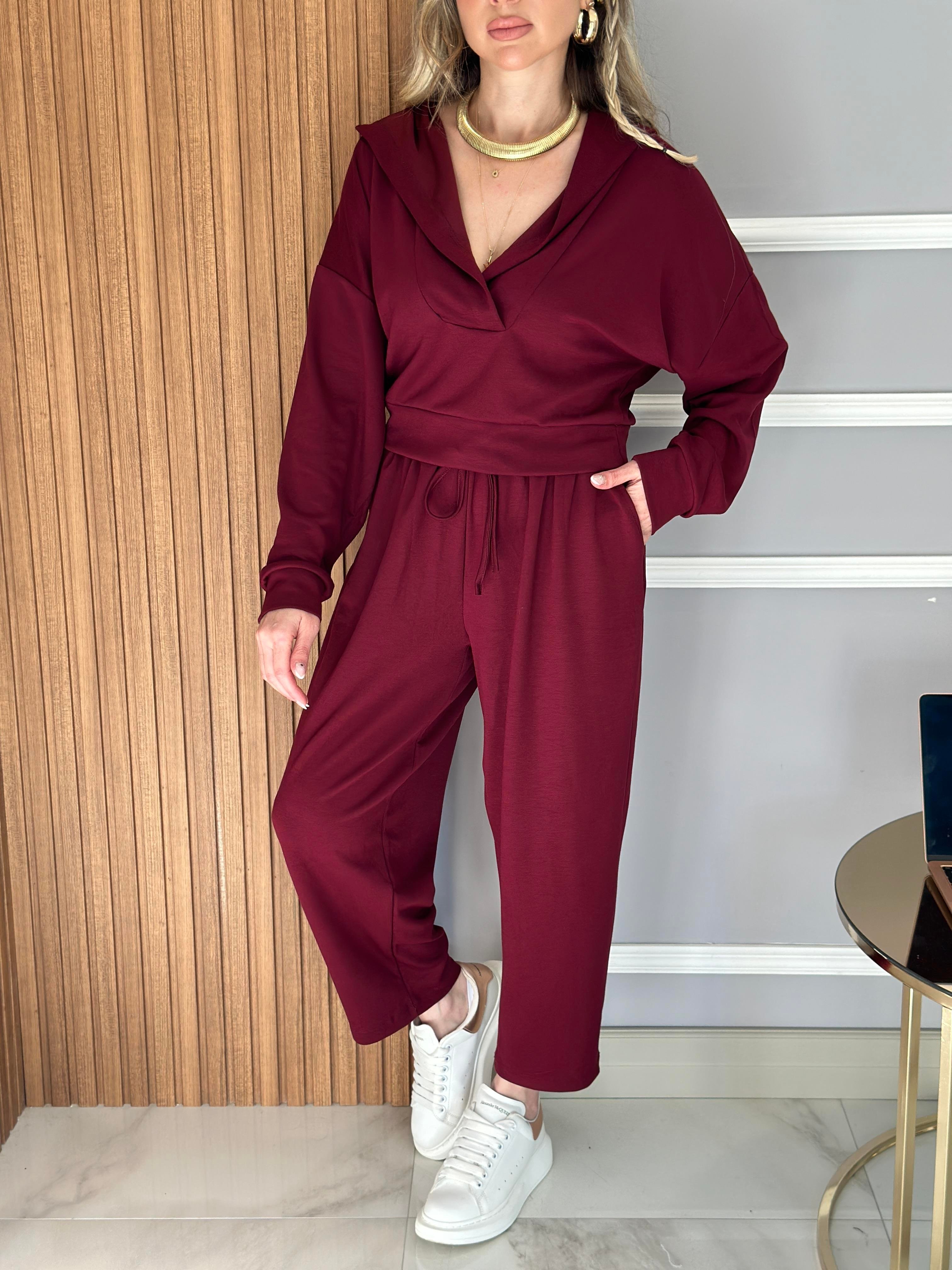 Eşofman Takım Modal Bordo