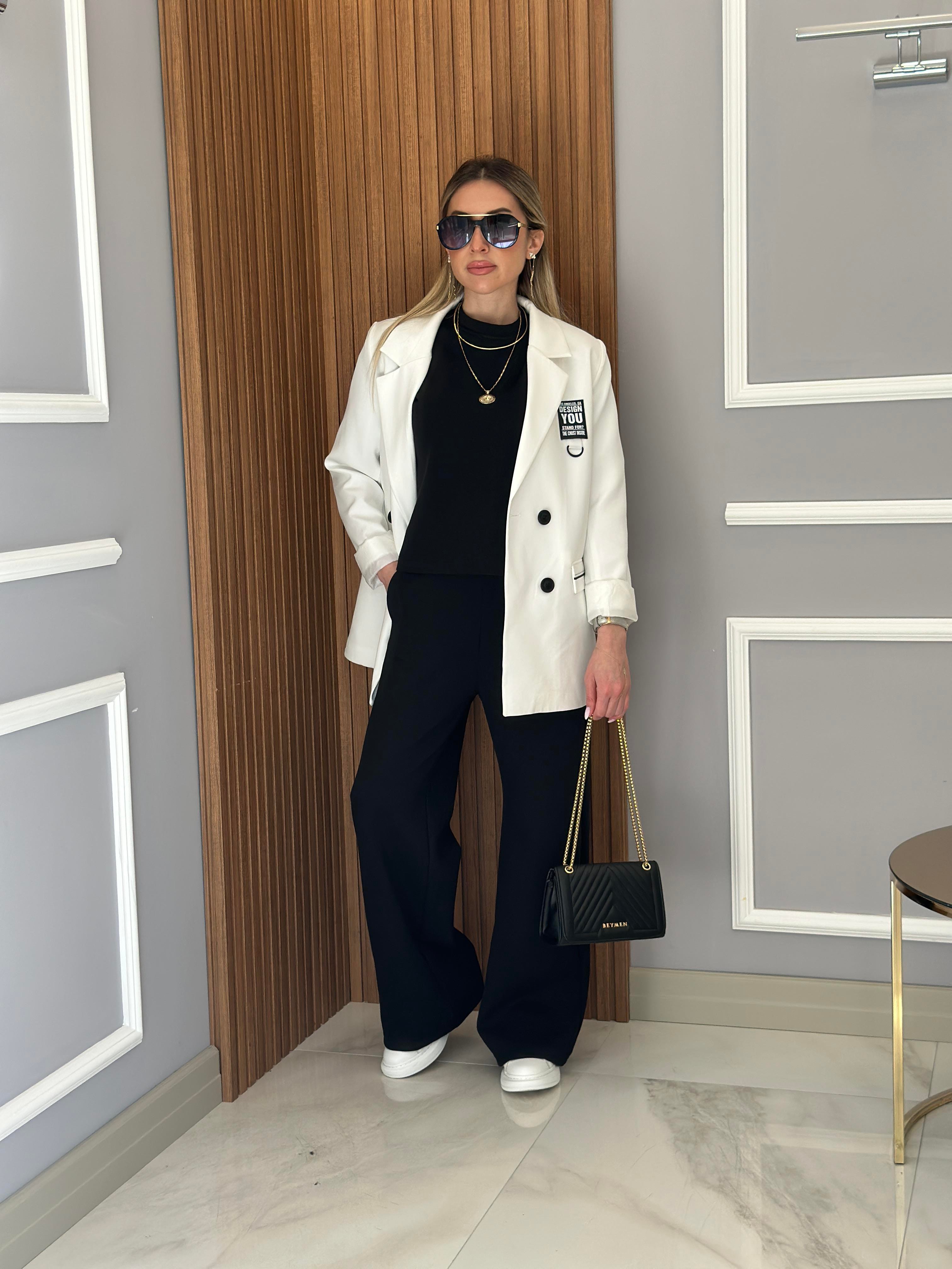 Feel Premium Eşofman Vatkalı Takım Siyah