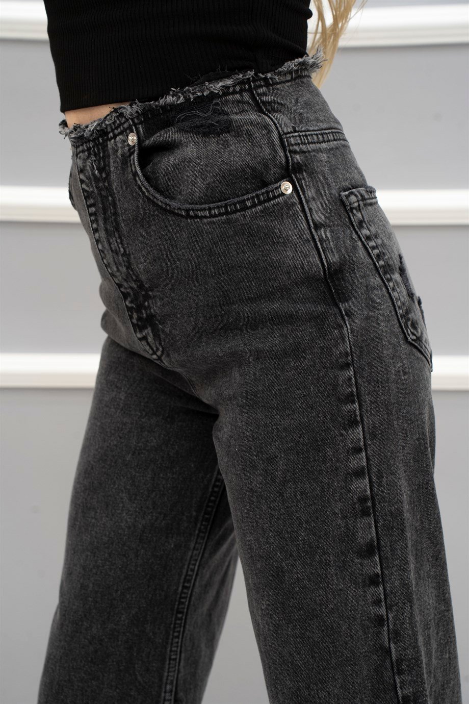 Flared Naturel Kesim Jean Füme