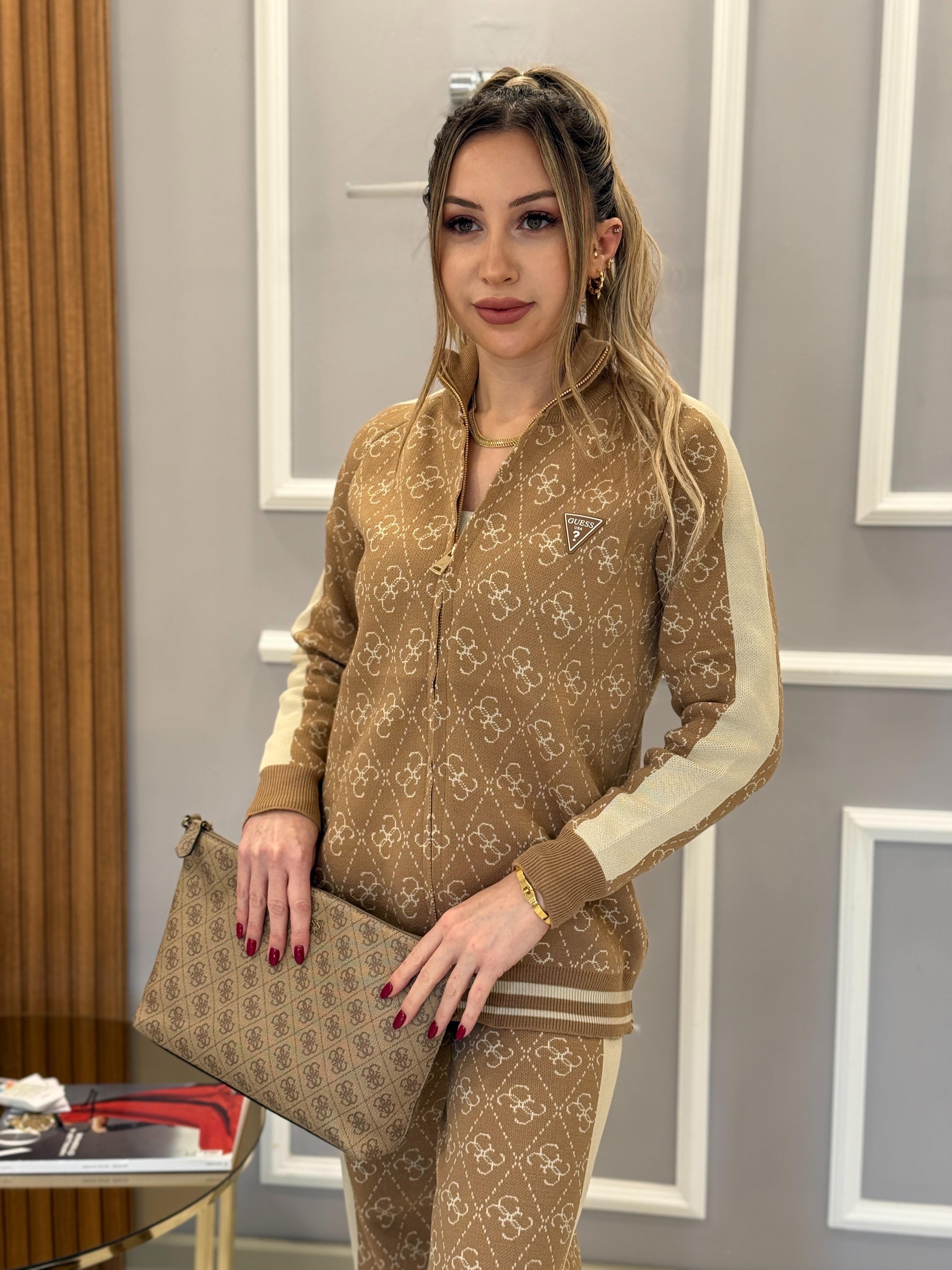 Gu Triko Takım Sütlü Kahve 