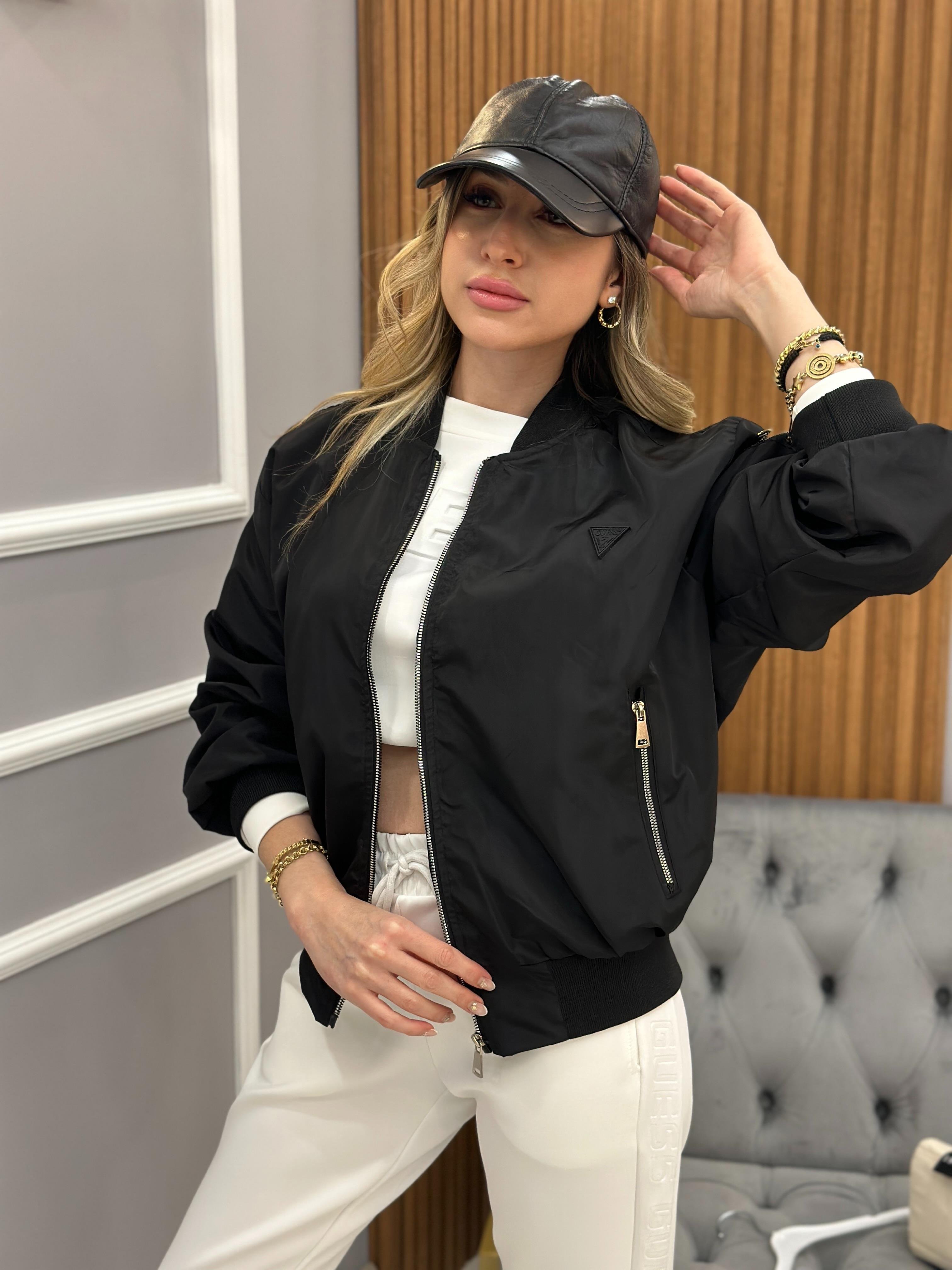 GUS Bomber Ceket Siyah