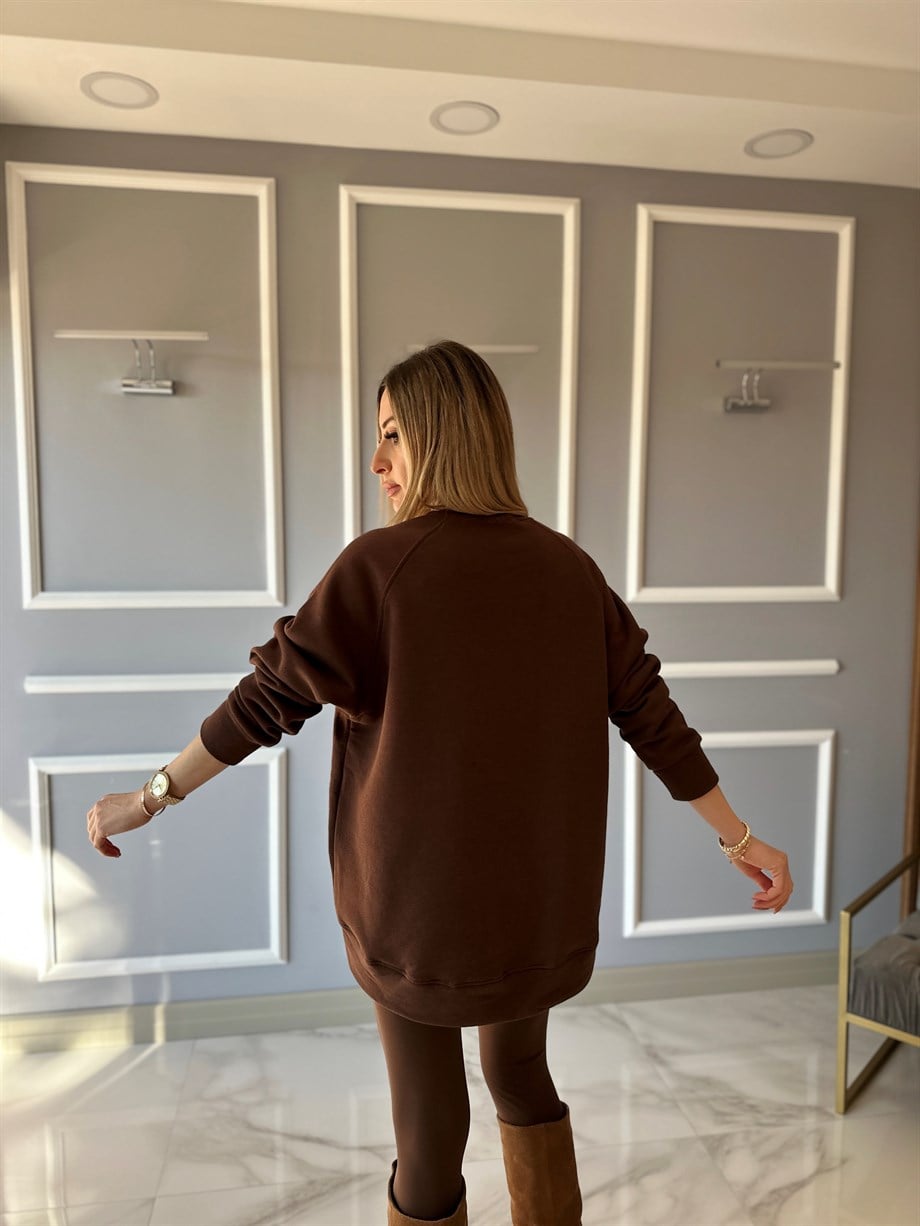 Kahverengi Sweatshirt