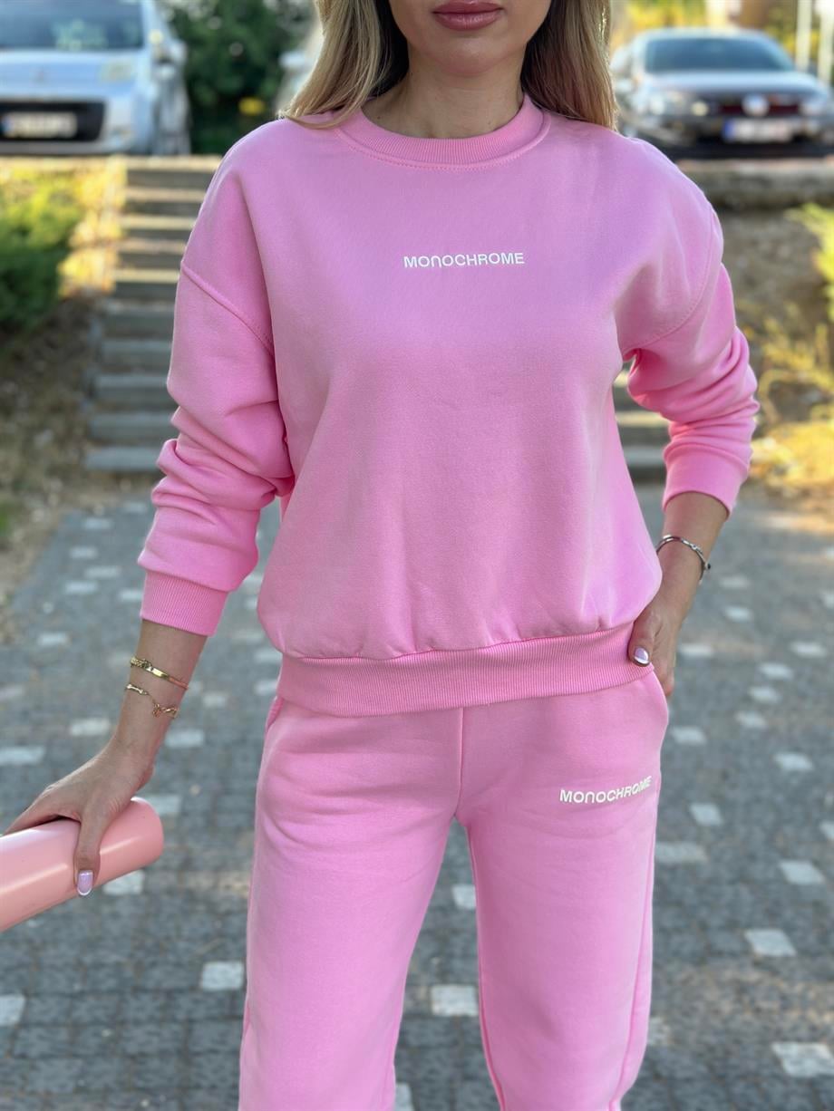 Linda Eşofman Takımı Pembe
