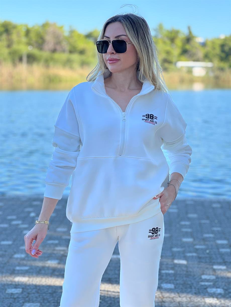 Margid Eşofman Takım Ekru