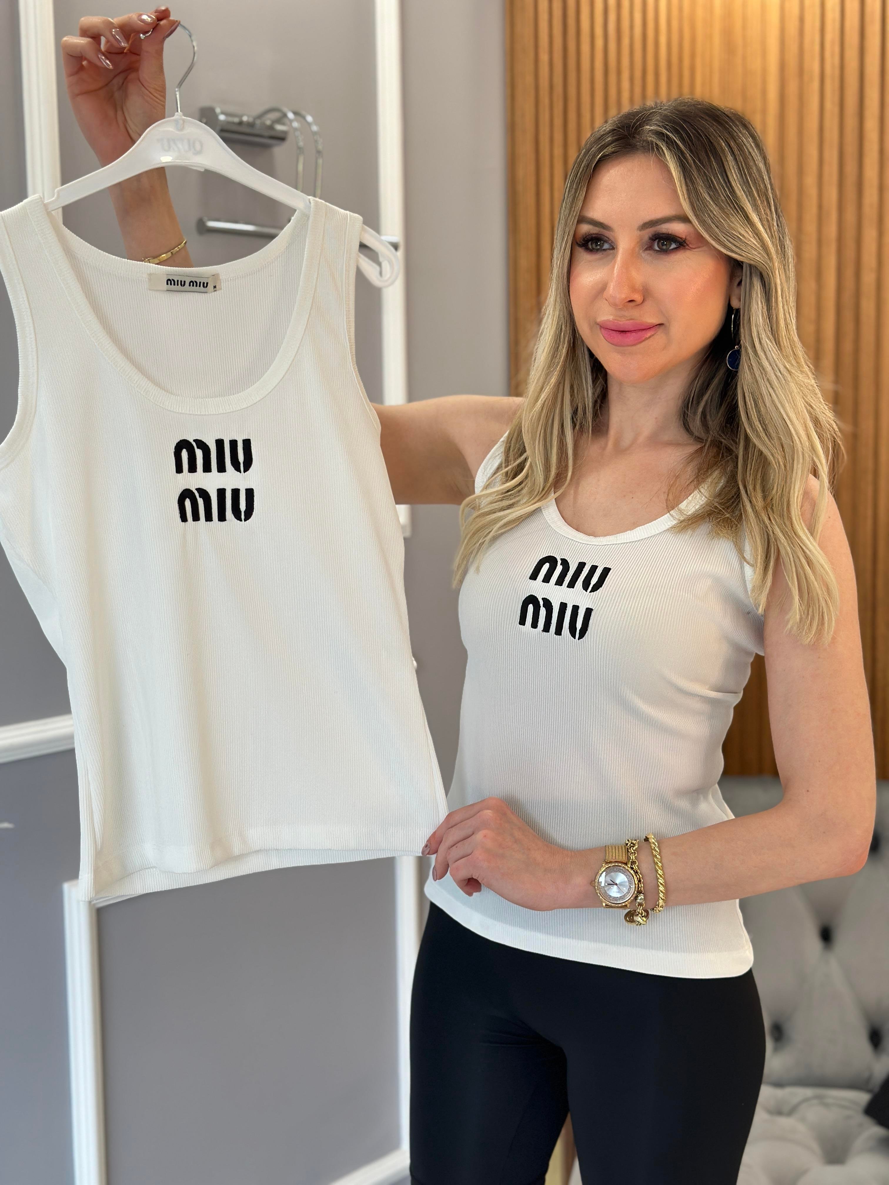 Mi Atlet Askılı Beyaz