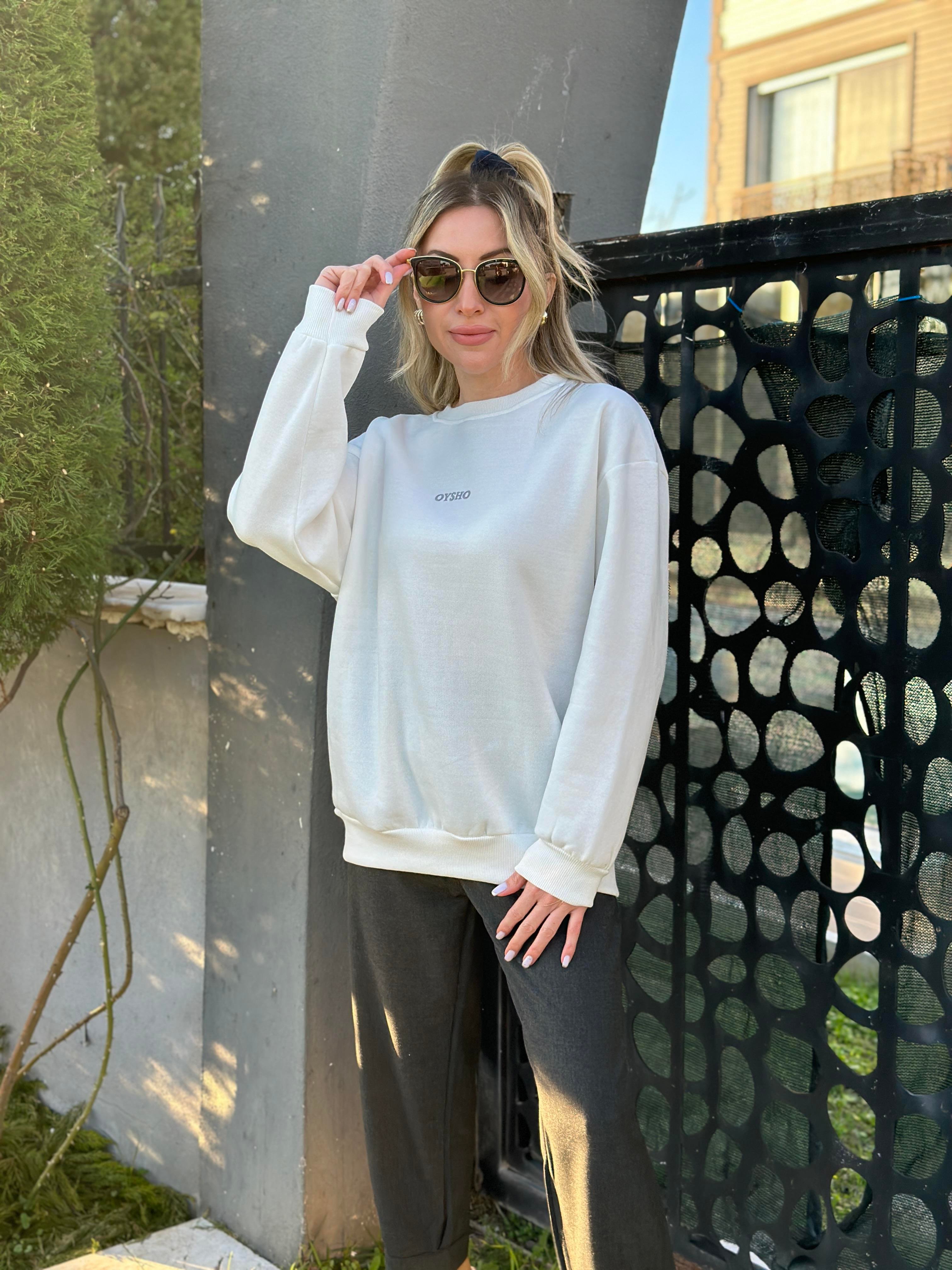 Oys Sweatshirt Ekru
