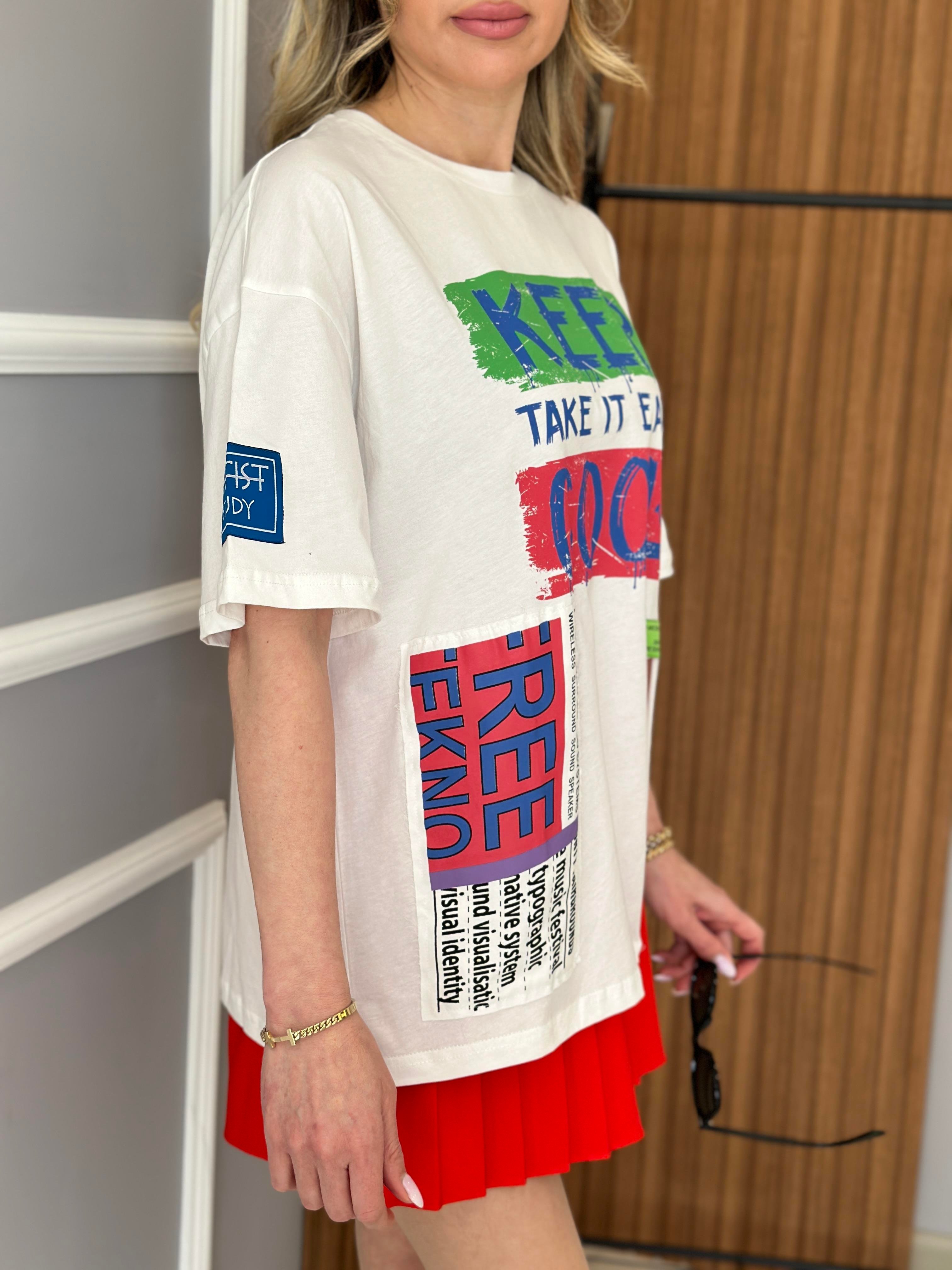 Premium Cool T-shirt  Ekru