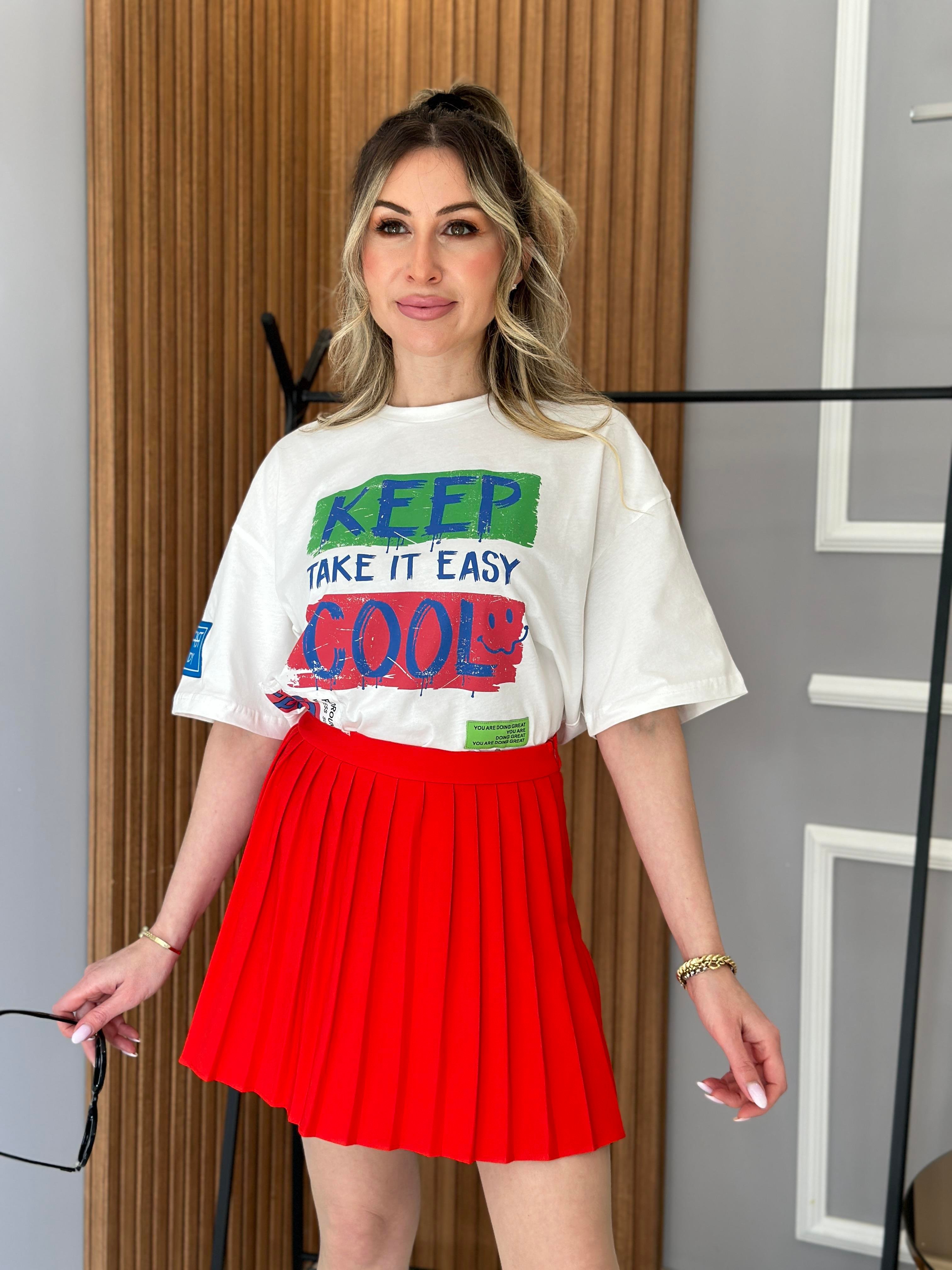 Premium Cool T-shirt  Ekru
