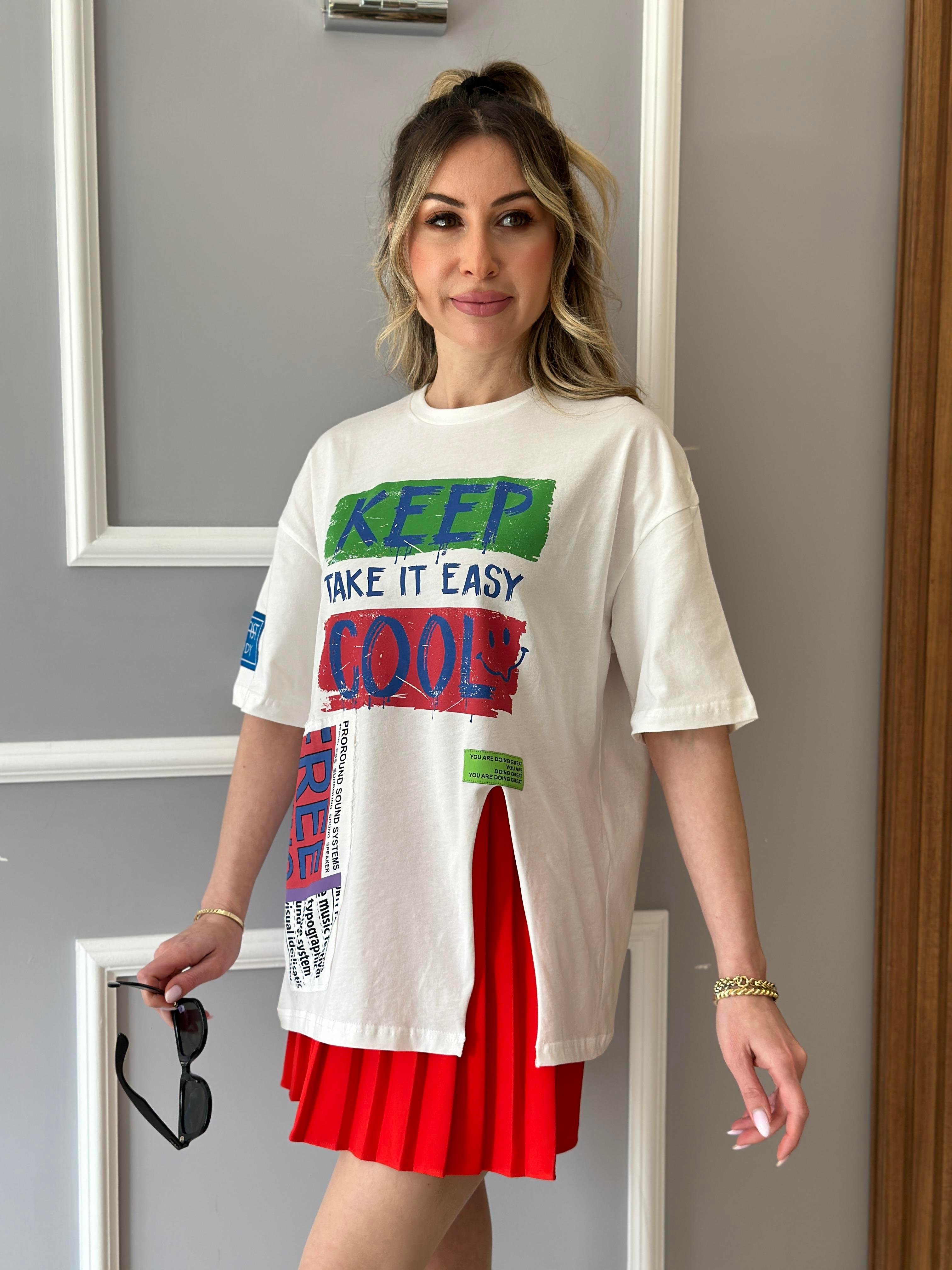 Premium Cool T-shirt  Ekru