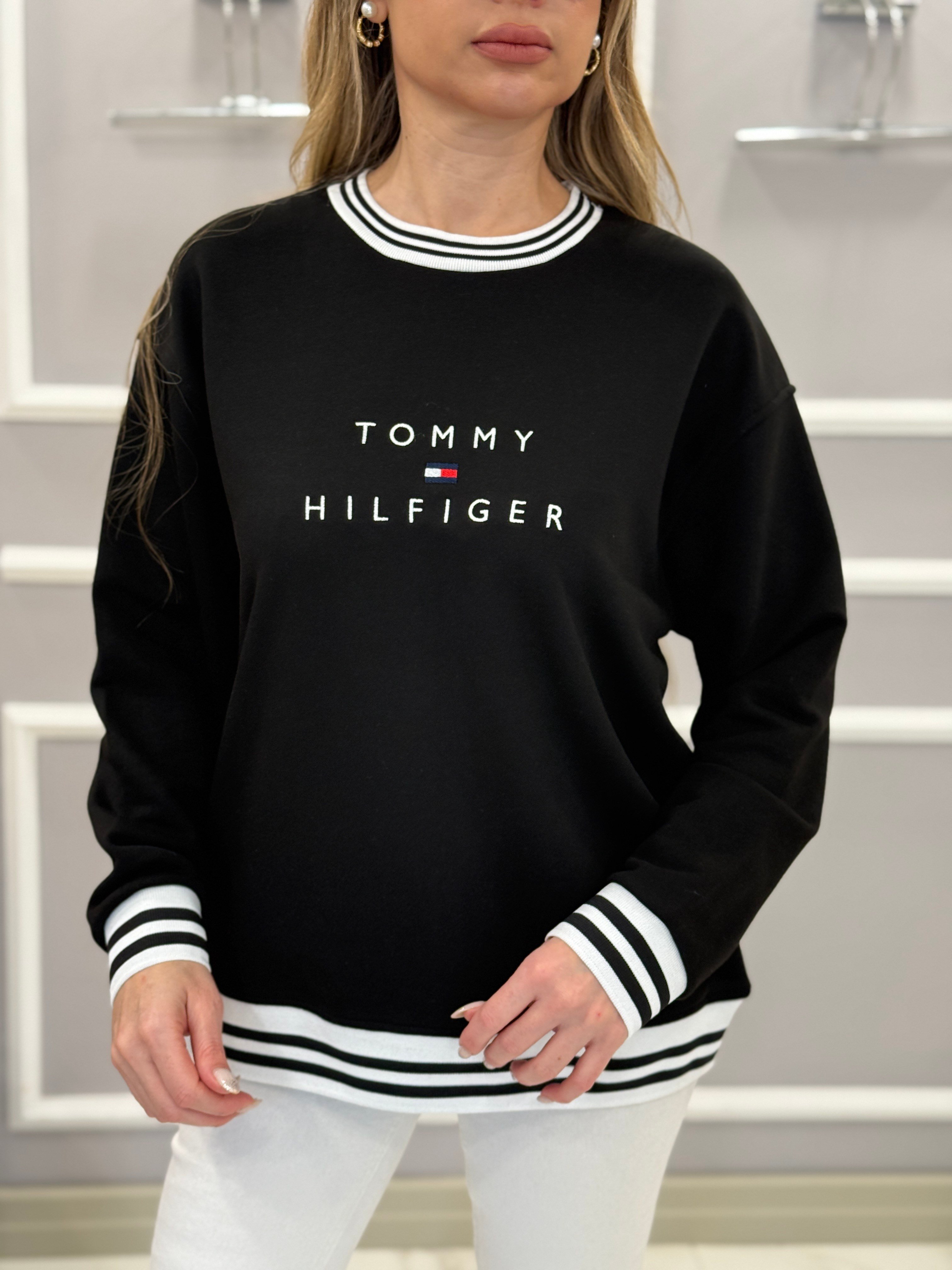 TH Premium Biyeli Sweat Siyah