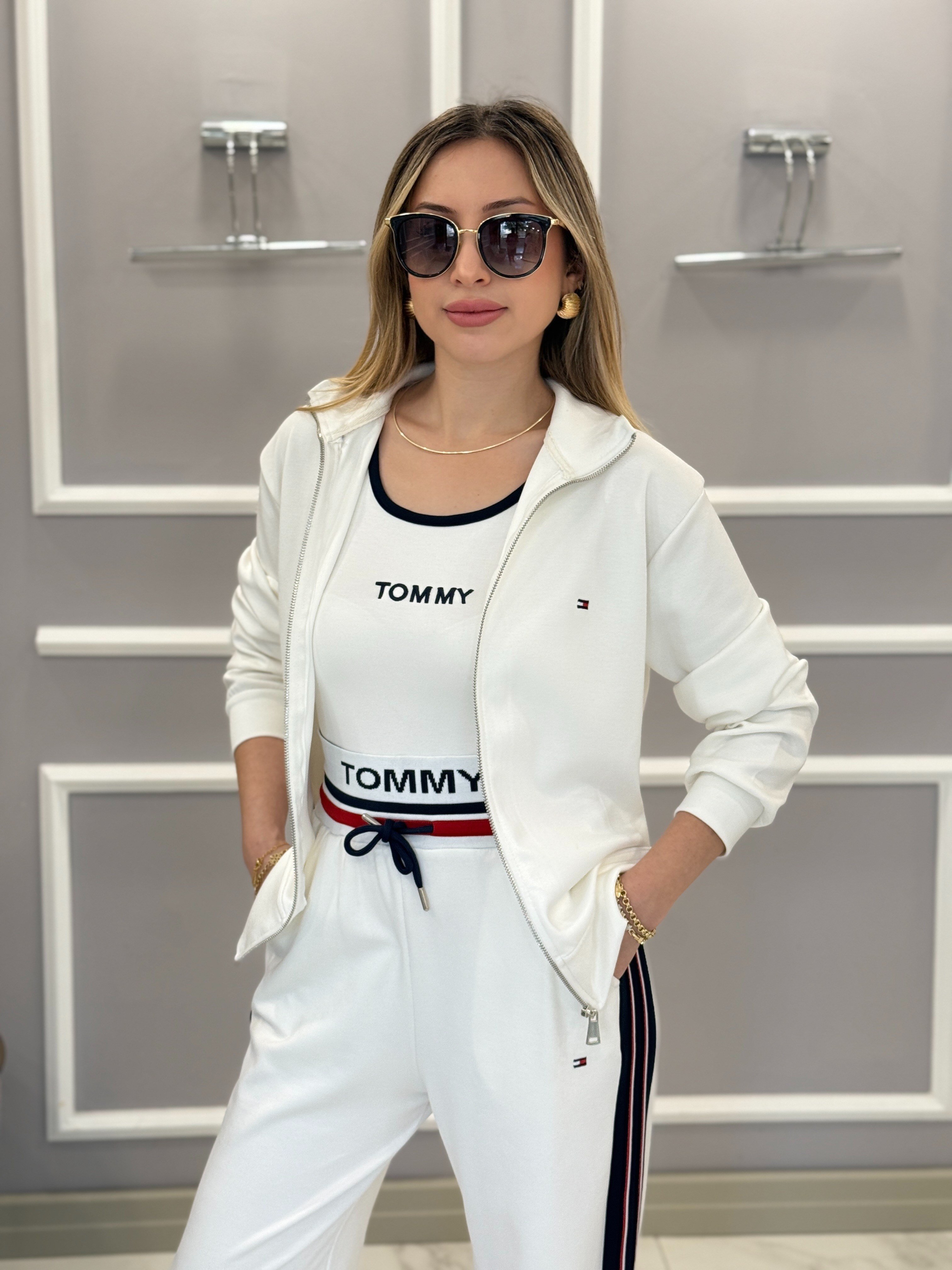 TH Premium Modal Kumaş 3'lü Takım Beyaz