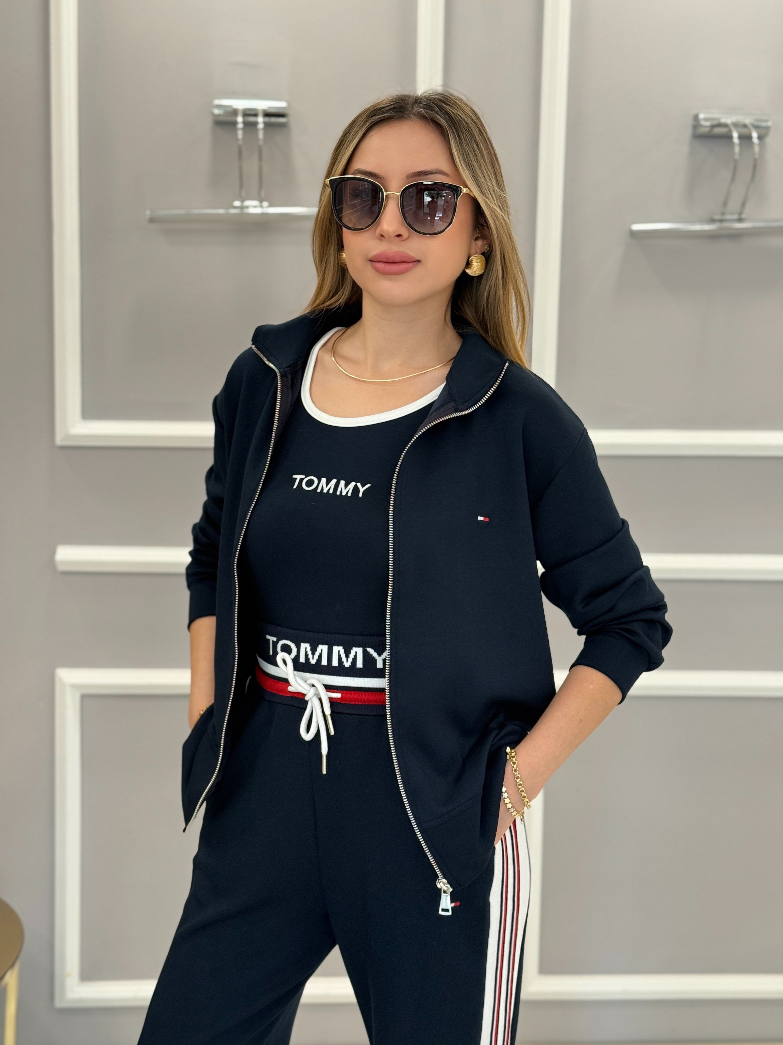 TH Premium Modal Kumaş 3'lü Takım Lacivert