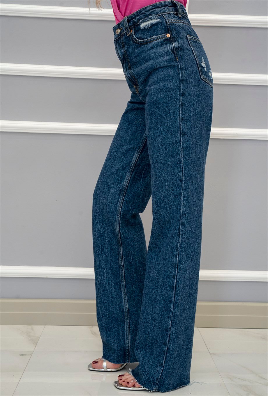 We Love Naturel Paça Jean Mavi