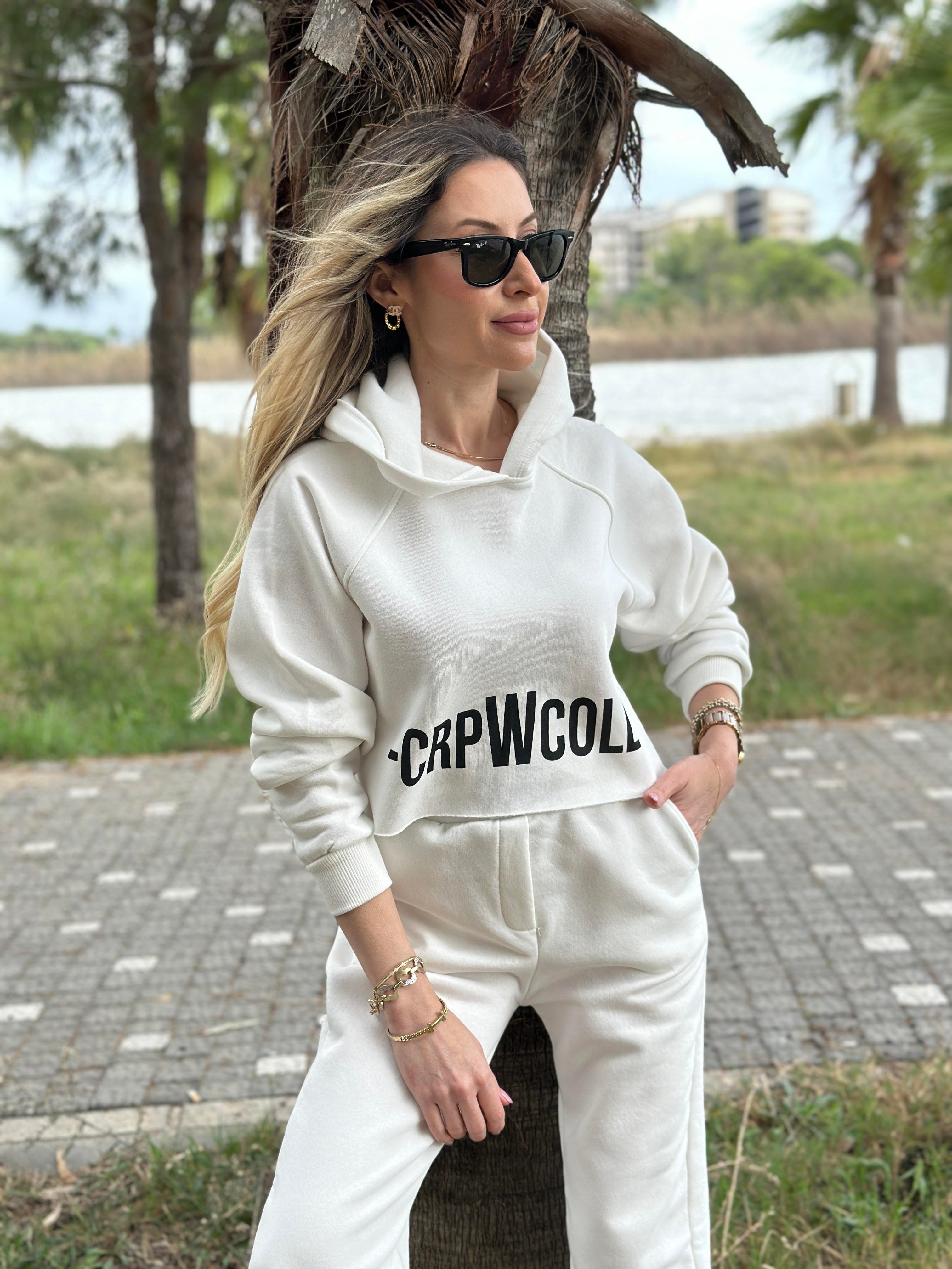 Yulia Eşofman Takım Ekru