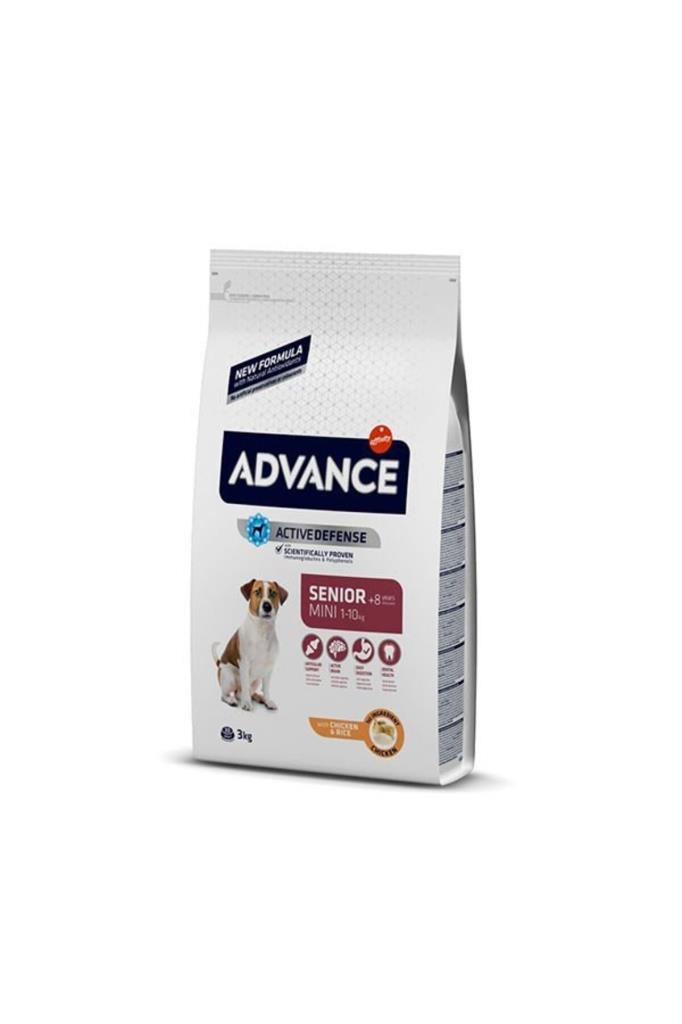 Advance Advance Mini Irk Yaşlı Köpek Maması 3kg.
